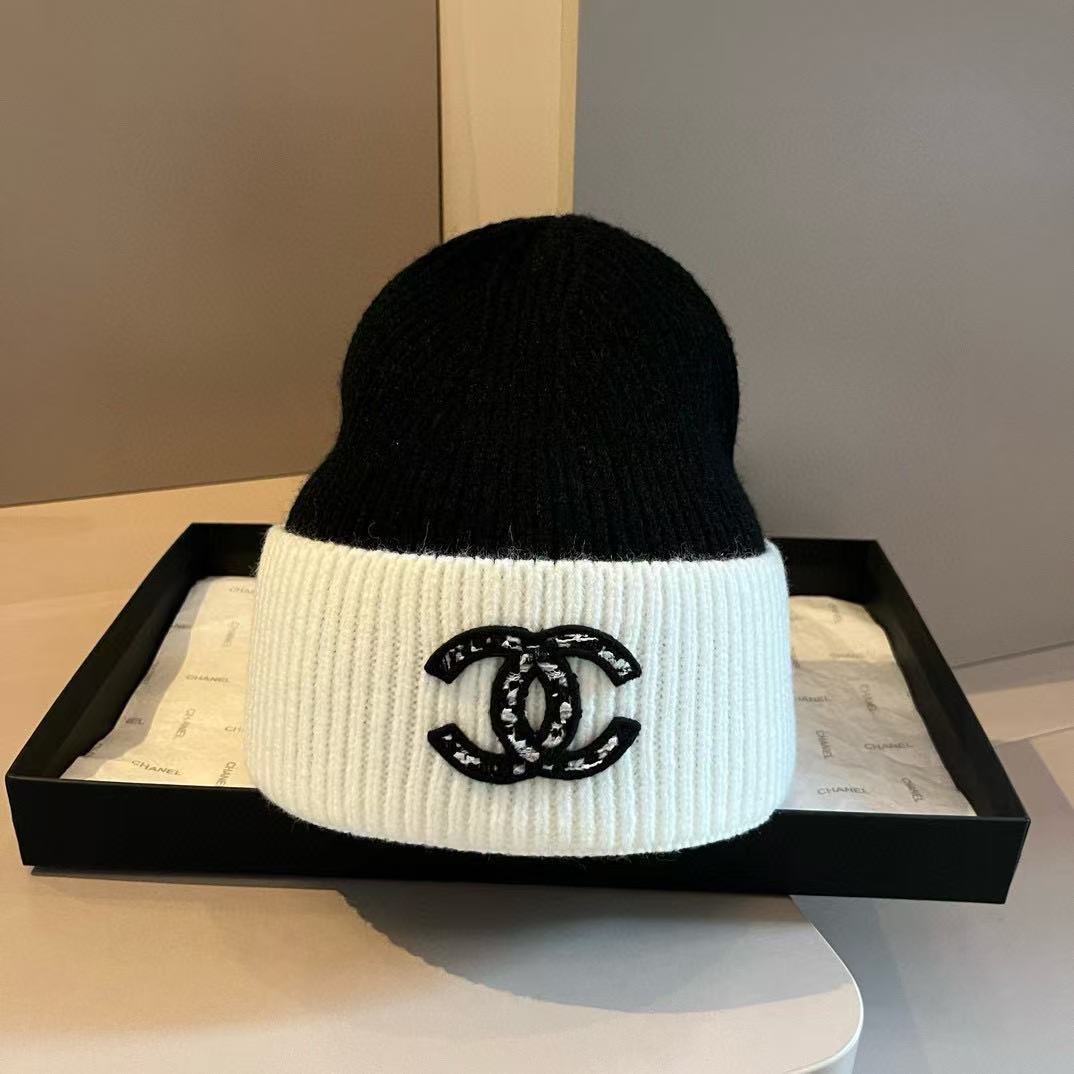 CHANE1 ダブルCウールハット【50％割引+送料無料】