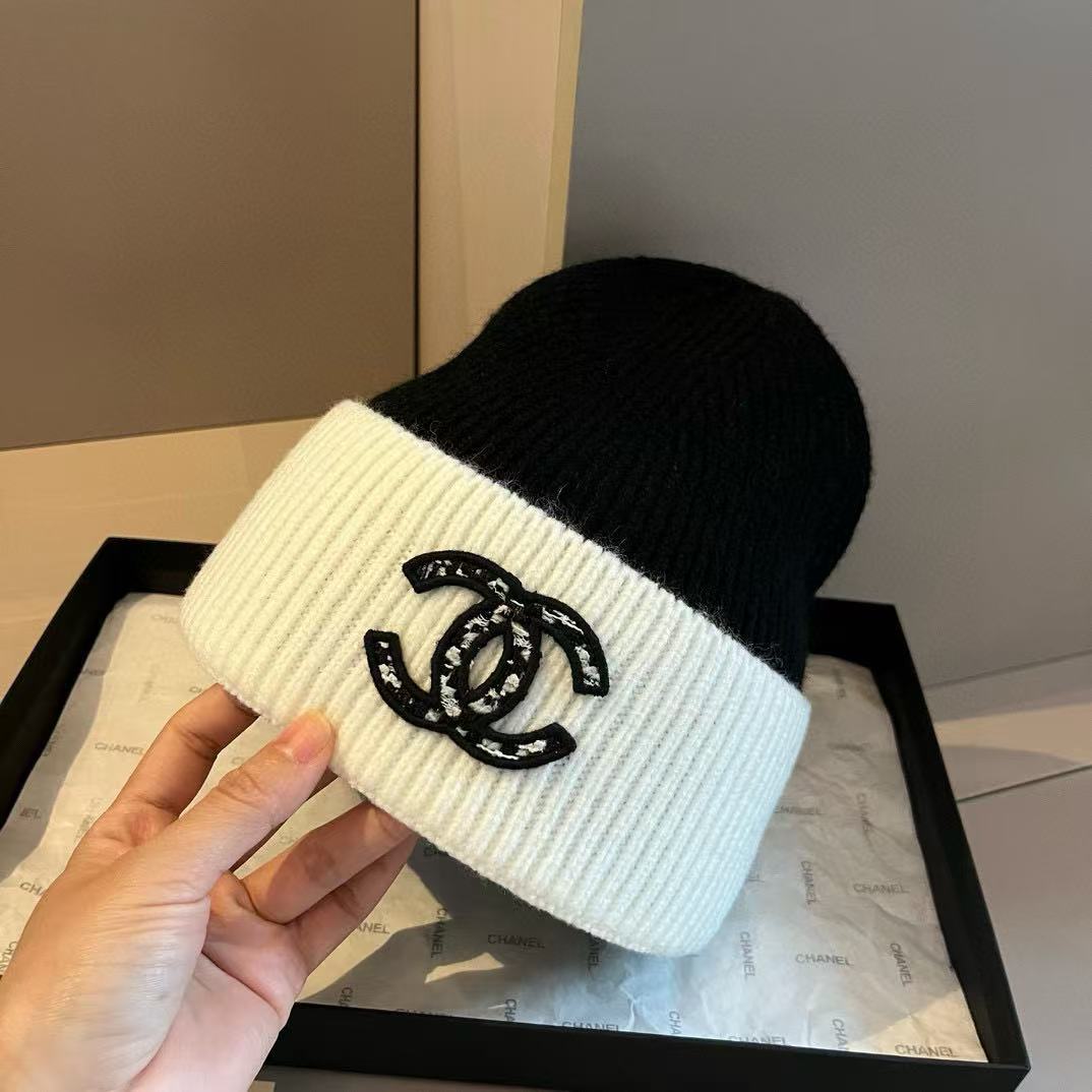 CHANE1 ダブルCウールハット【50％割引+送料無料】