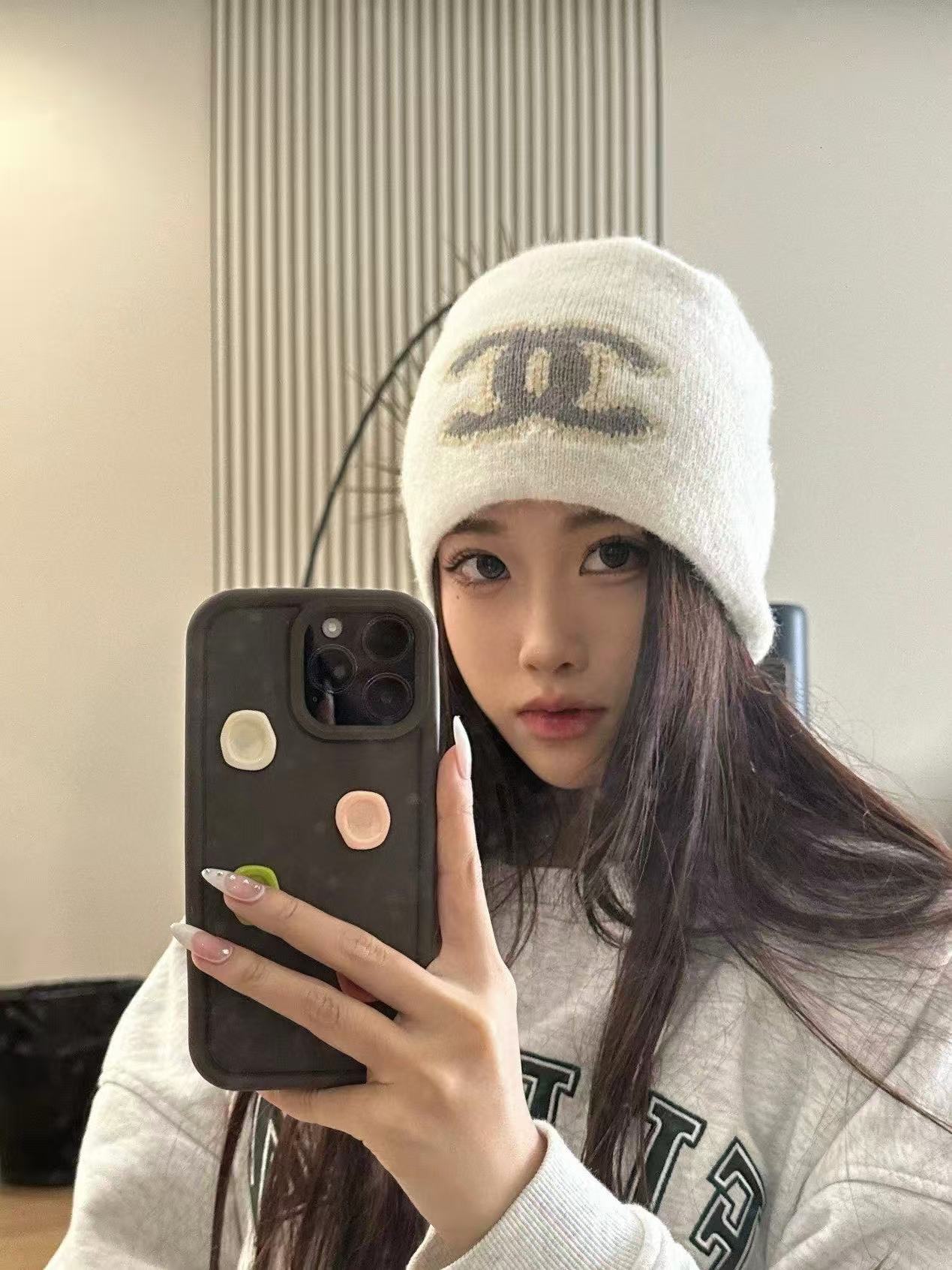 CHANE1 ダブルCウールハット【50％割引+送料無料】