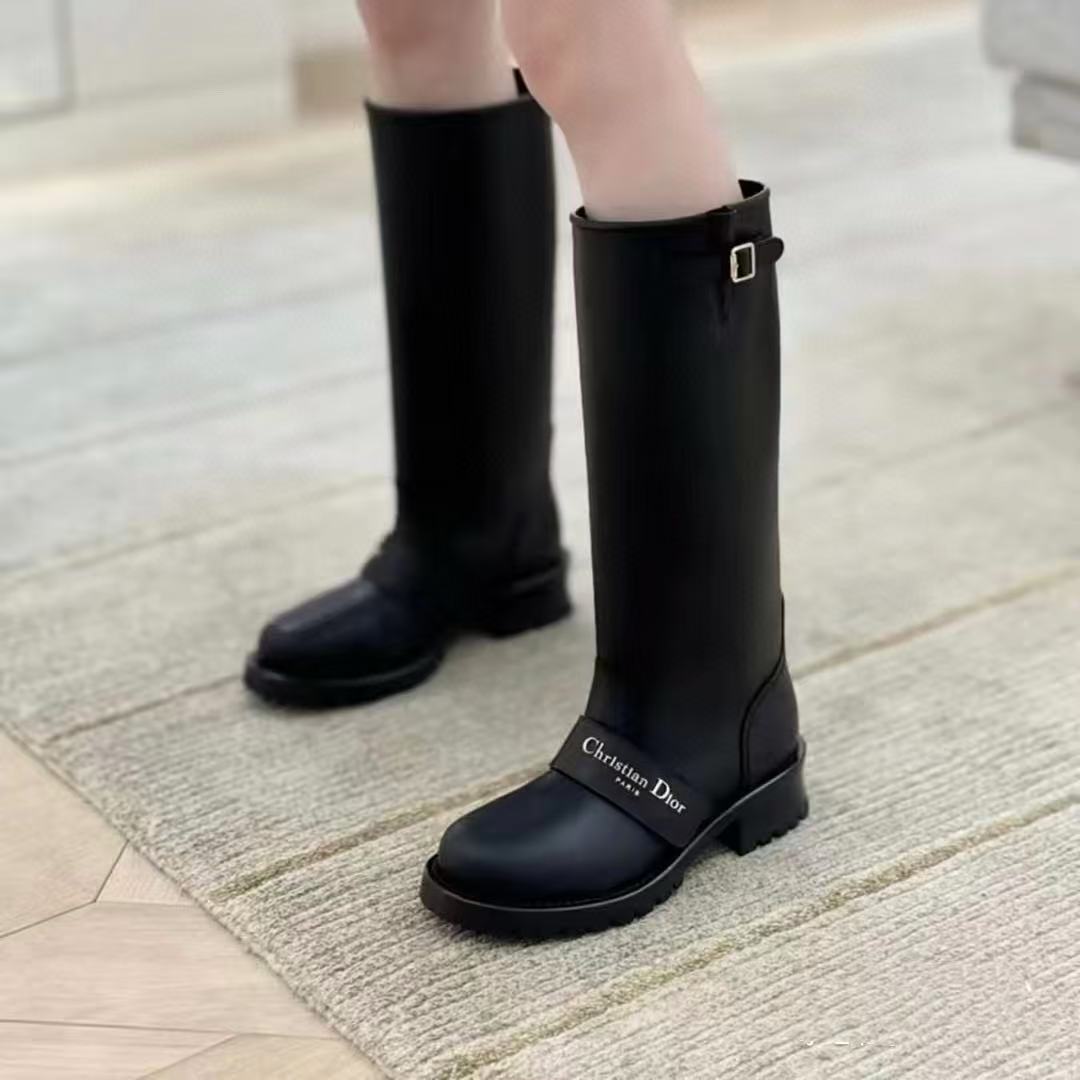 DI0R 高品質シンプルCDハイブーツ【50％割引+送料無料】