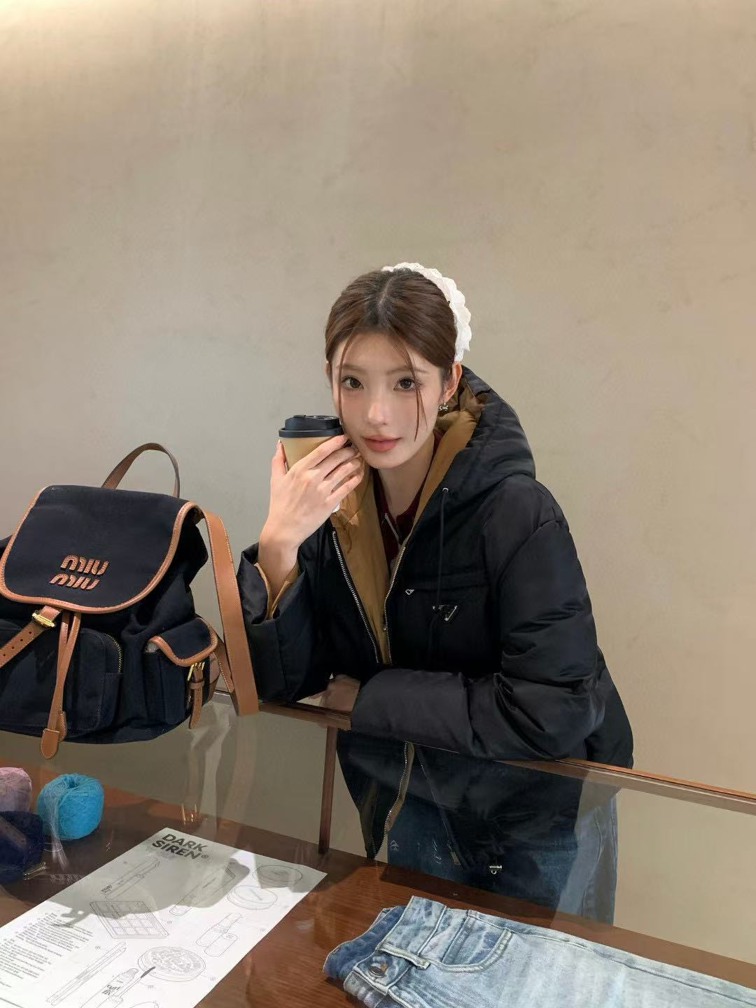 PR4DA フード付きダウンジャケット【50％割引+送料無料】