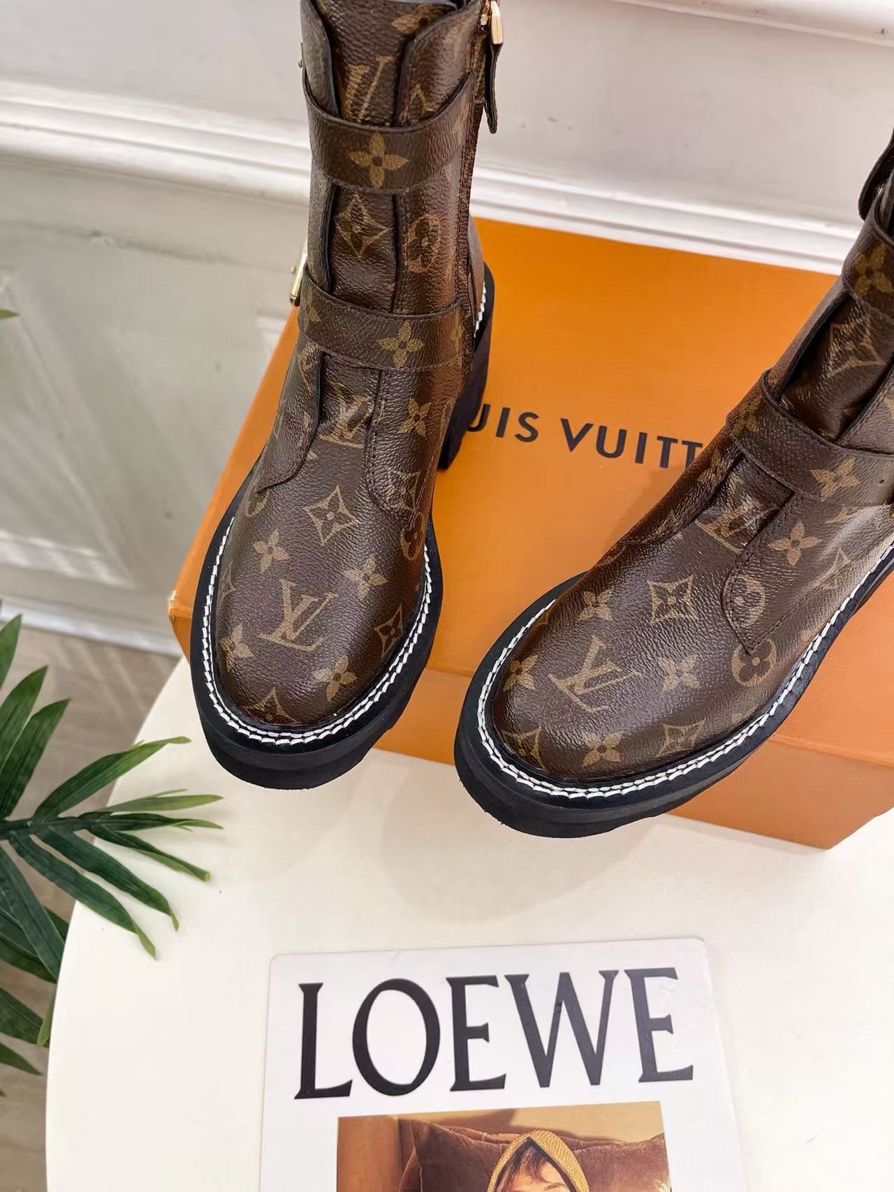LV高品質シープスキンブーツ【50％割引+送料無料】