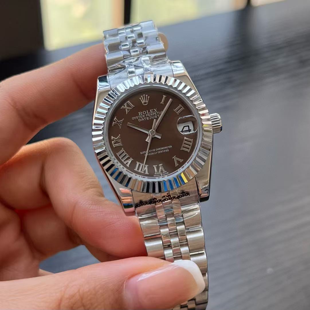 R0LEX スチールストラップ レディース腕時計【50％割引+送料無料】