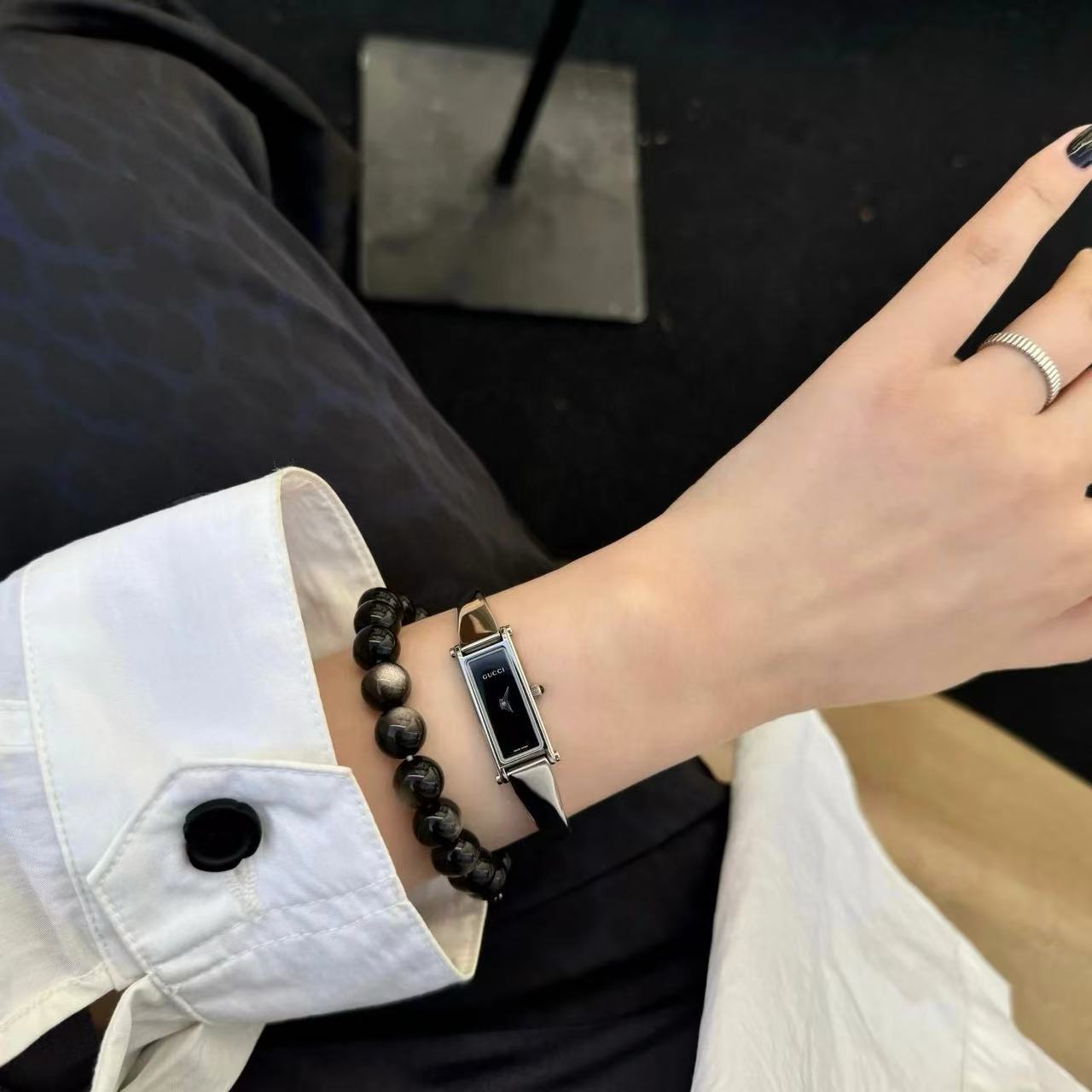 GUCC1 シンプルレディースウォッチ【50％割引+送料無料】