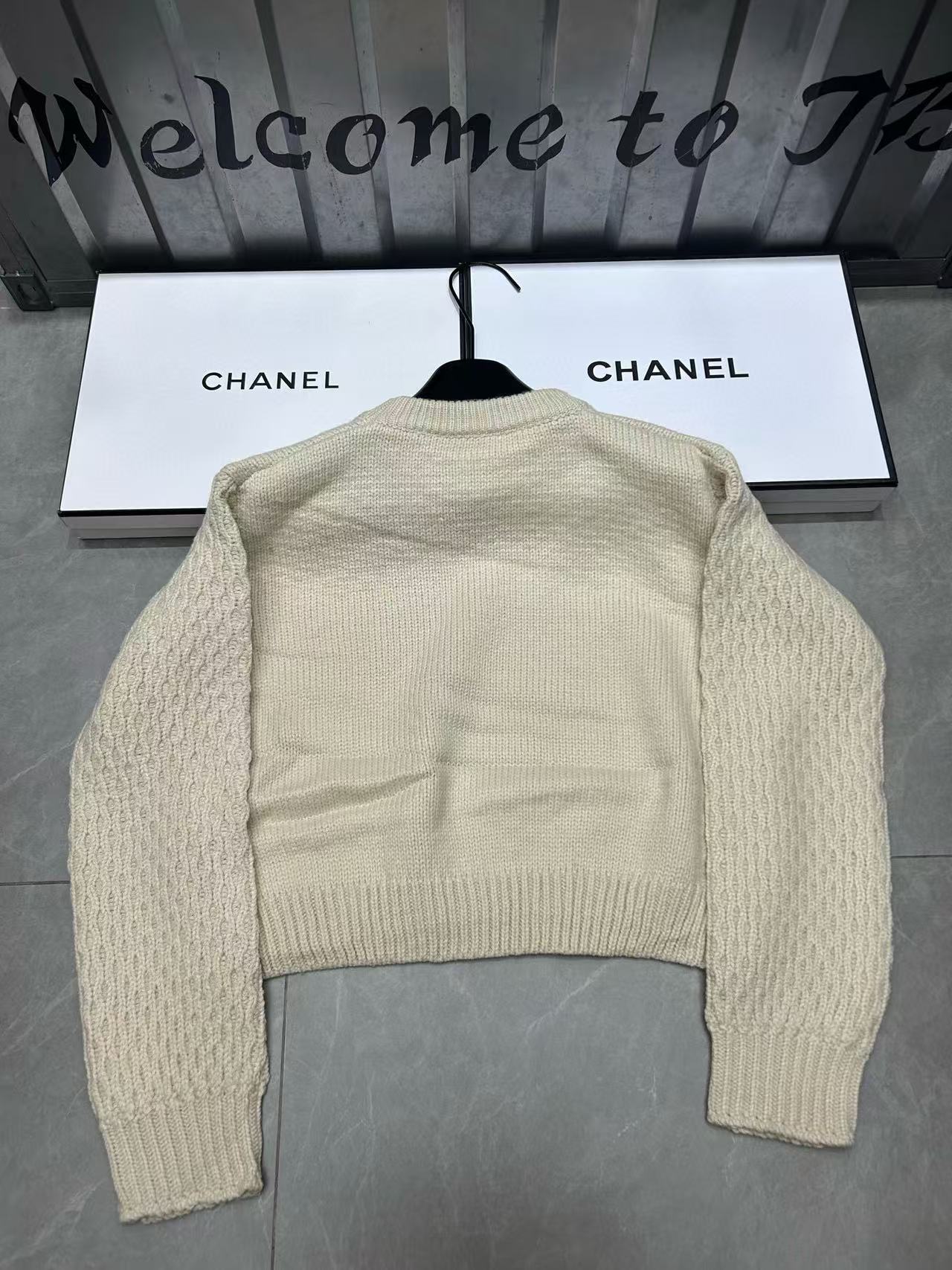 CHANE1 刺繍フラワーセーター【50％割引+送料無料】