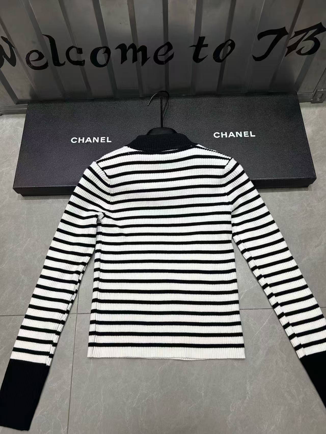 DI0R レターストライプセーター【50％割引+送料無料】