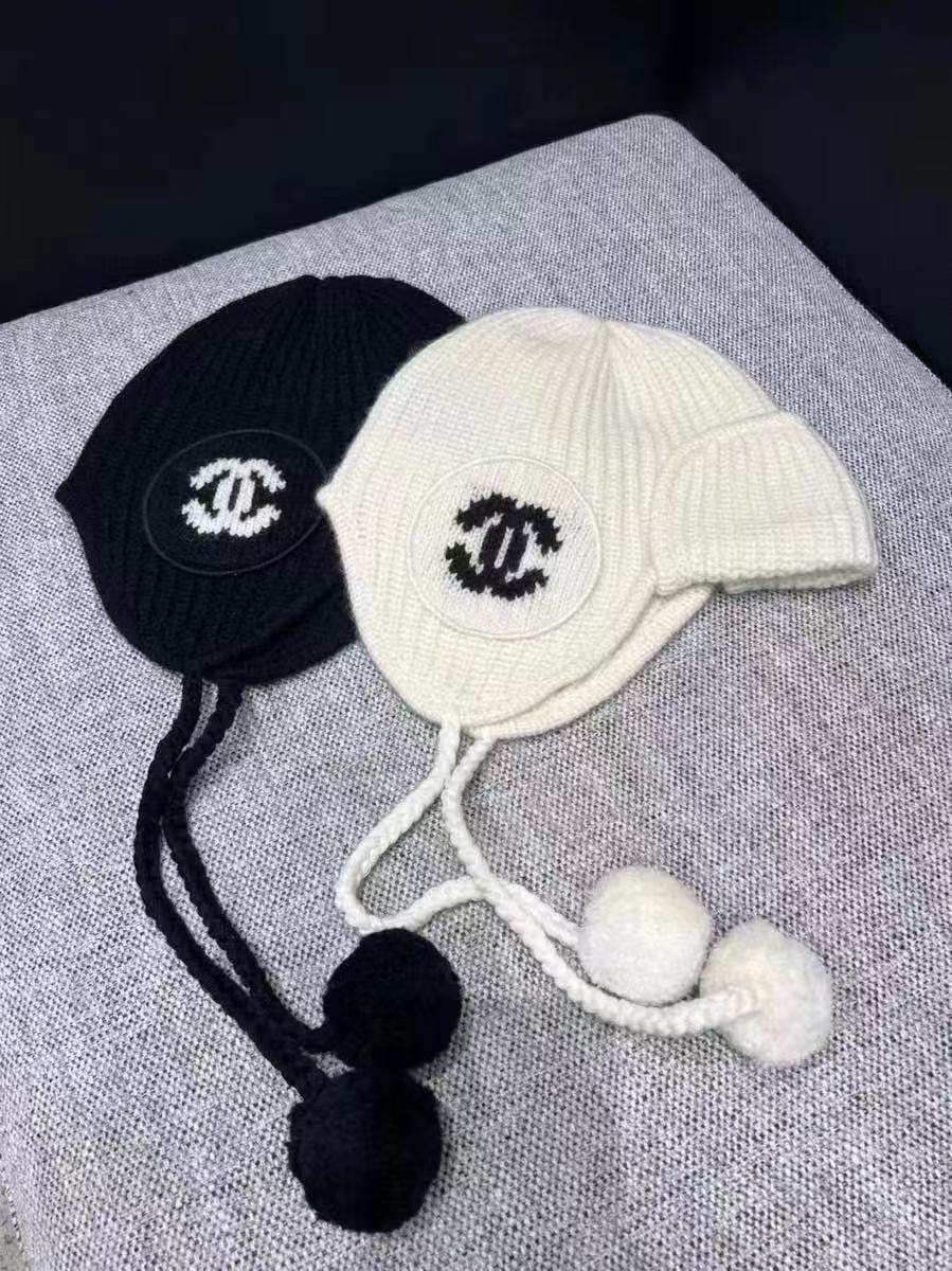 CHANE1 ダブルCイヤーマフウールハット【50％割引+送料無料】