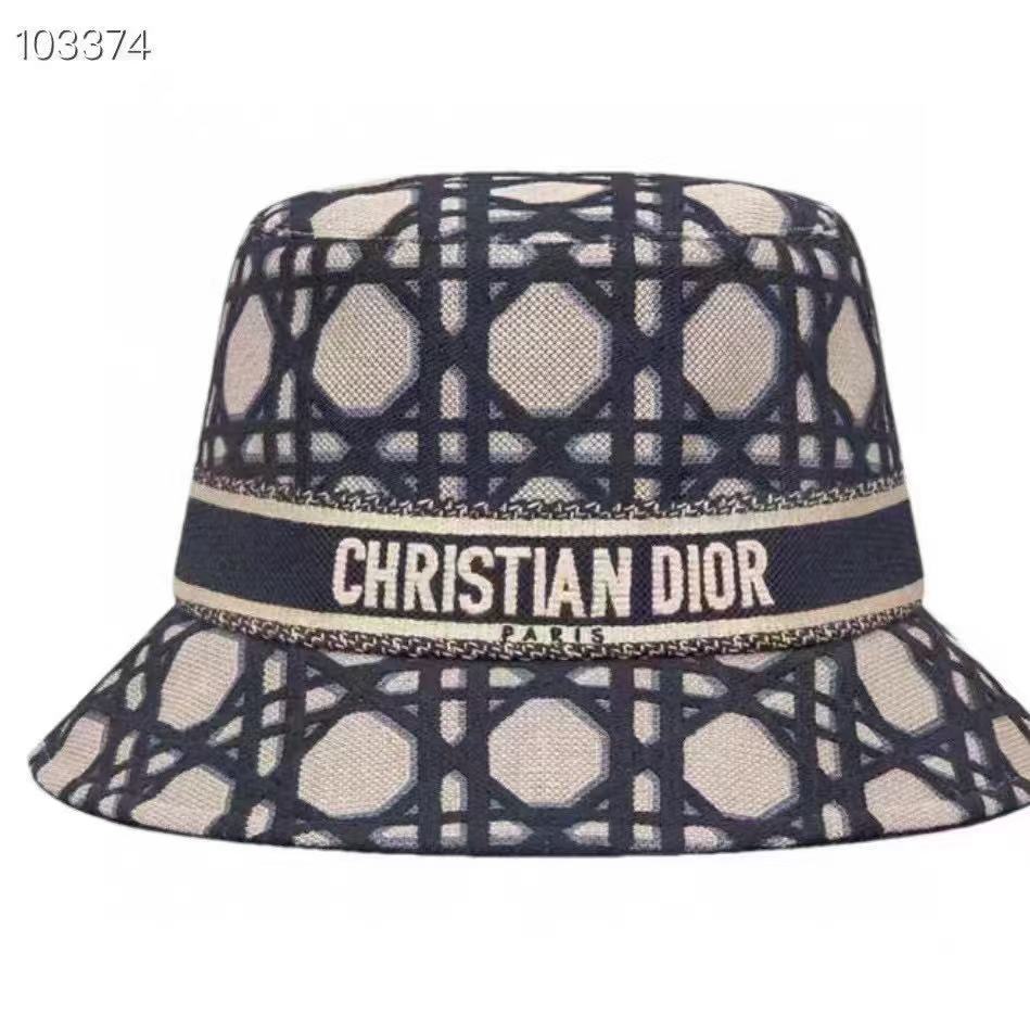 DI0R ジャカード刺繍バケットハット【50％割引+送料無料】