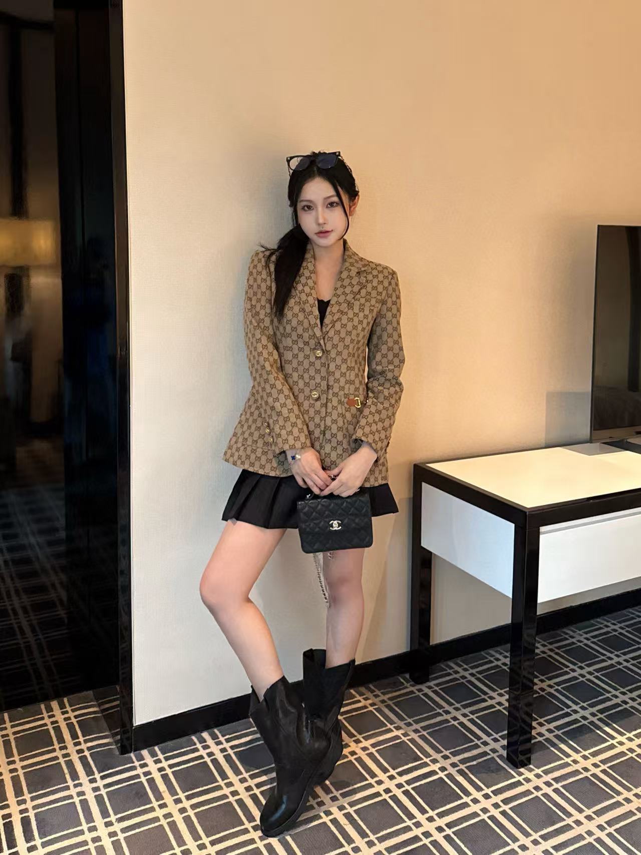 LVジャカードスーツジャケット【50％割引+送料無料】