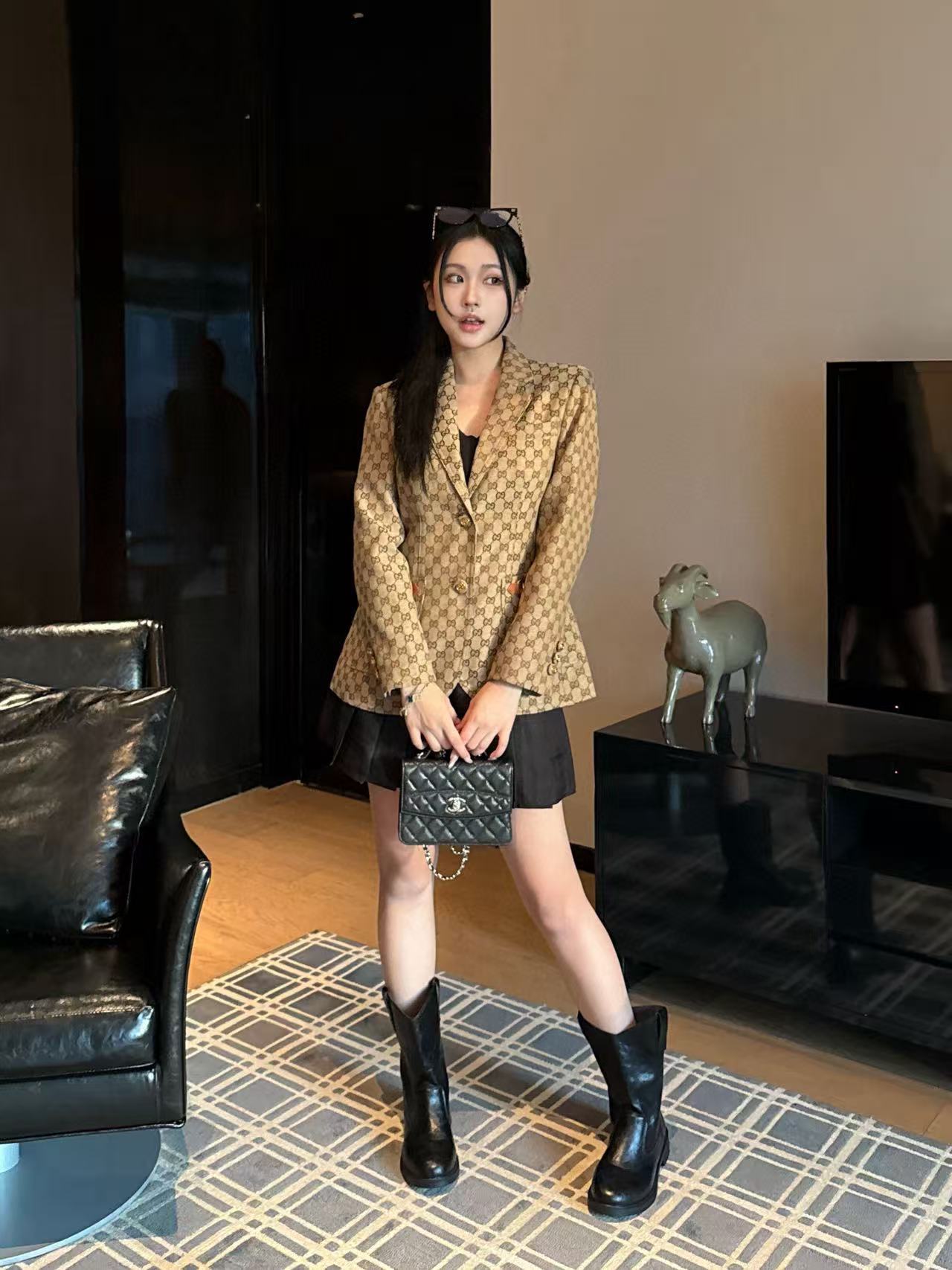 LVジャカードスーツジャケット【50％割引+送料無料】