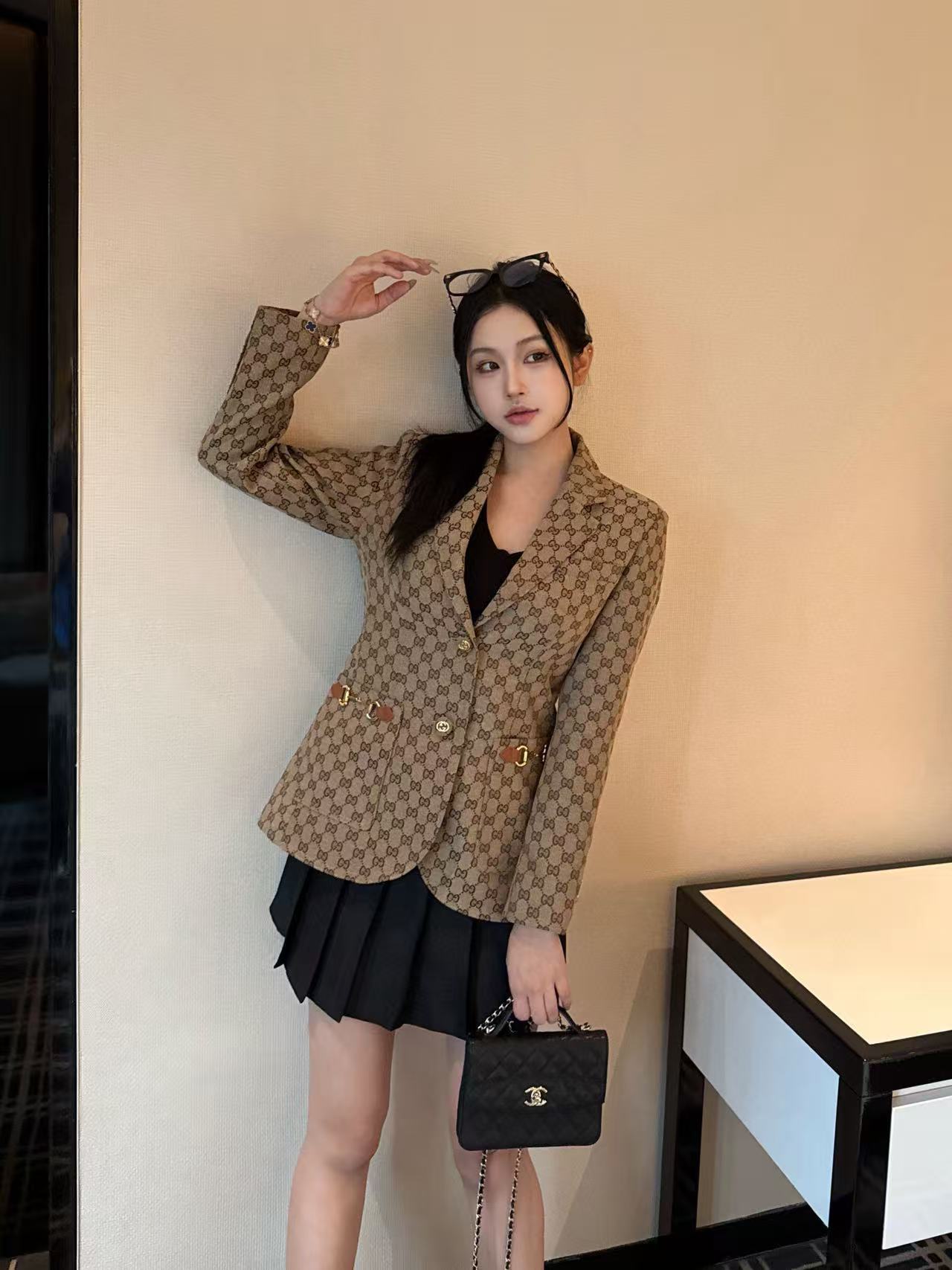 LVジャカードスーツジャケット【50％割引+送料無料】