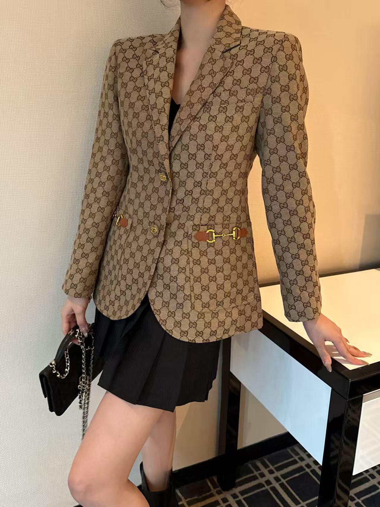 LVジャカードスーツジャケット【50％割引+送料無料】