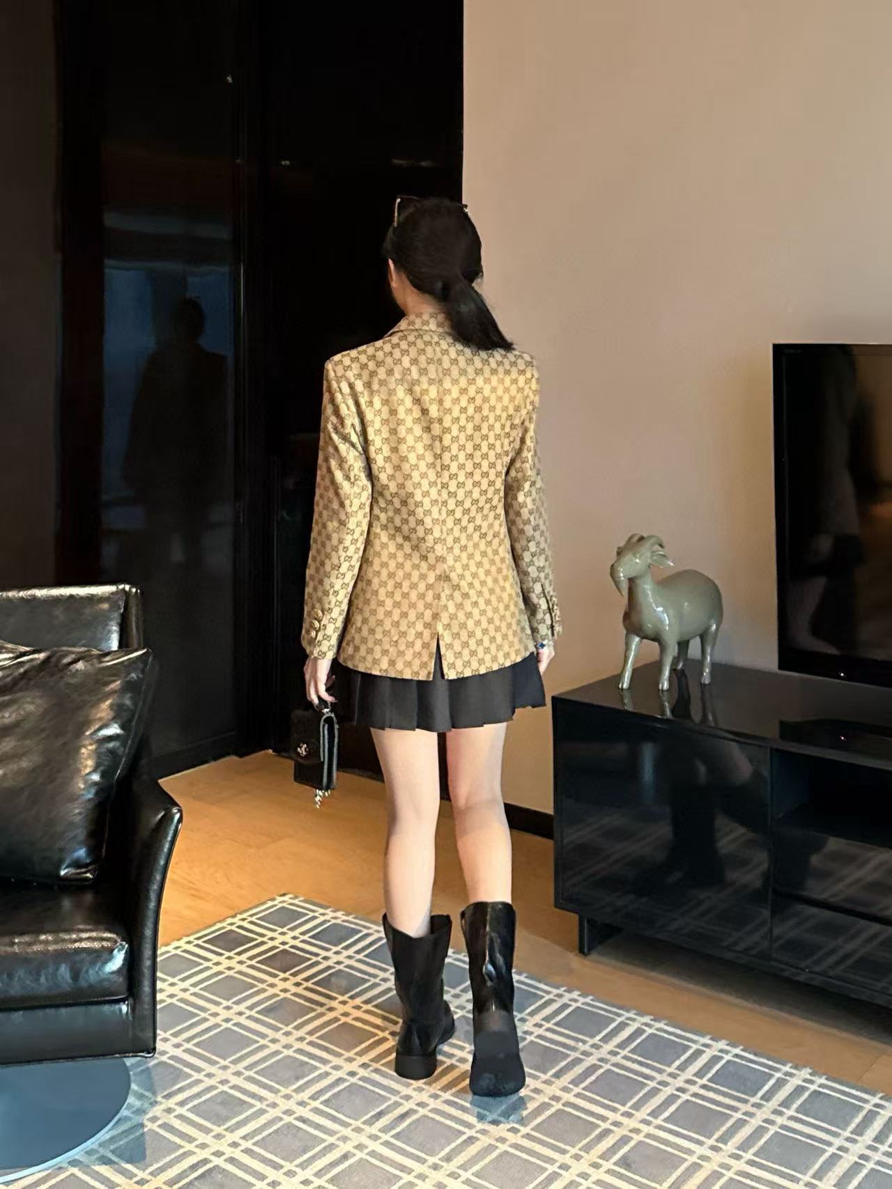 LVジャカードスーツジャケット【50％割引+送料無料】