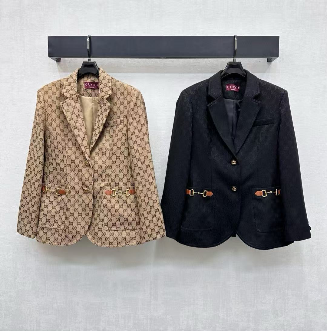 GUCC1ジャカードスーツジャケット【50％割引+送料無料】