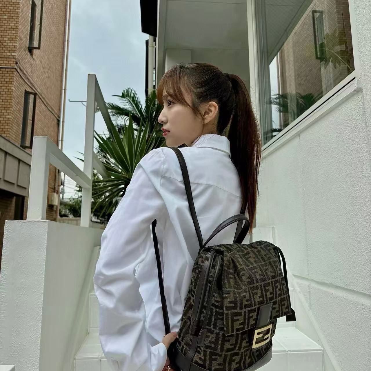 FEND1FFモノグラムバックパック【50％割引+送料無料】