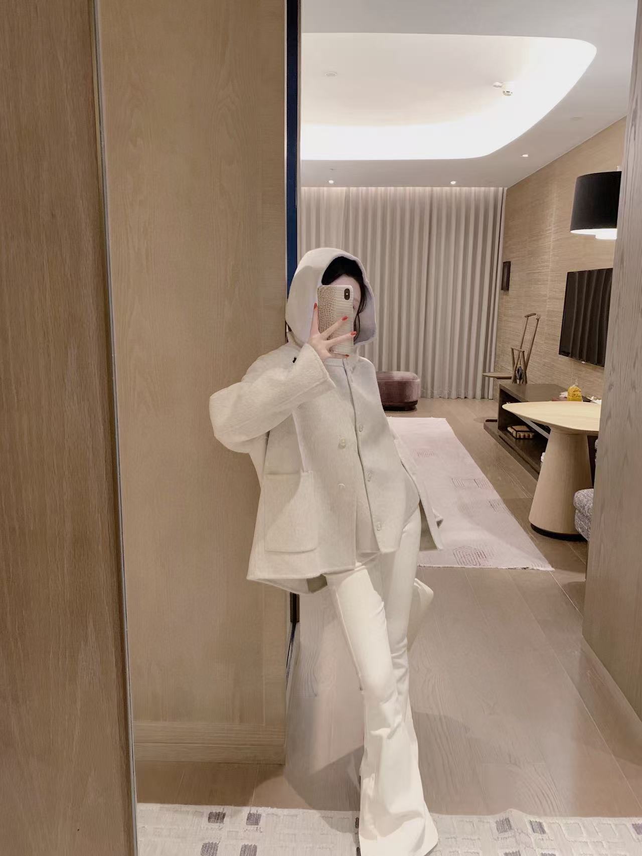 M1UM1U カシミヤベスト+ジャケット ツーピースセット【50％割引+送料無料】