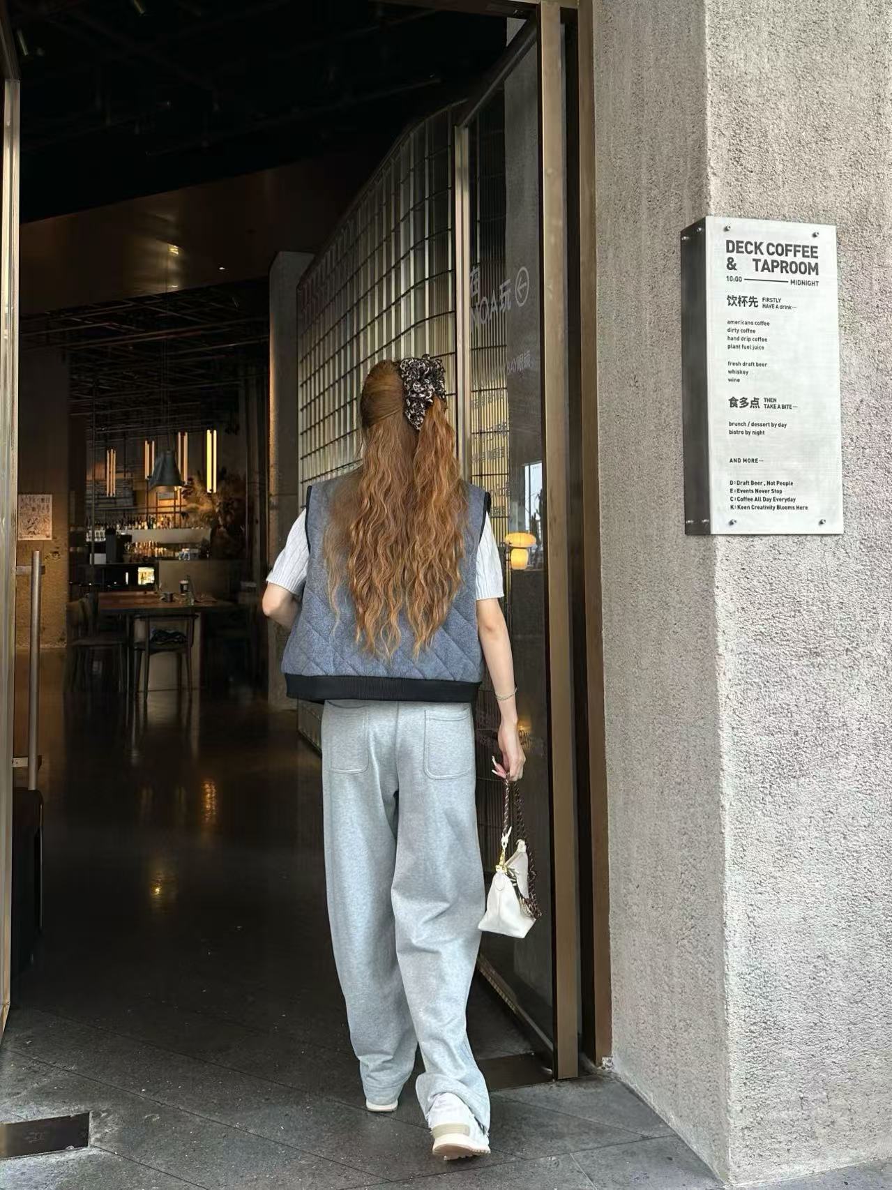 M1UM1U チェック柄ジッパーベスト【50％割引+送料無料】