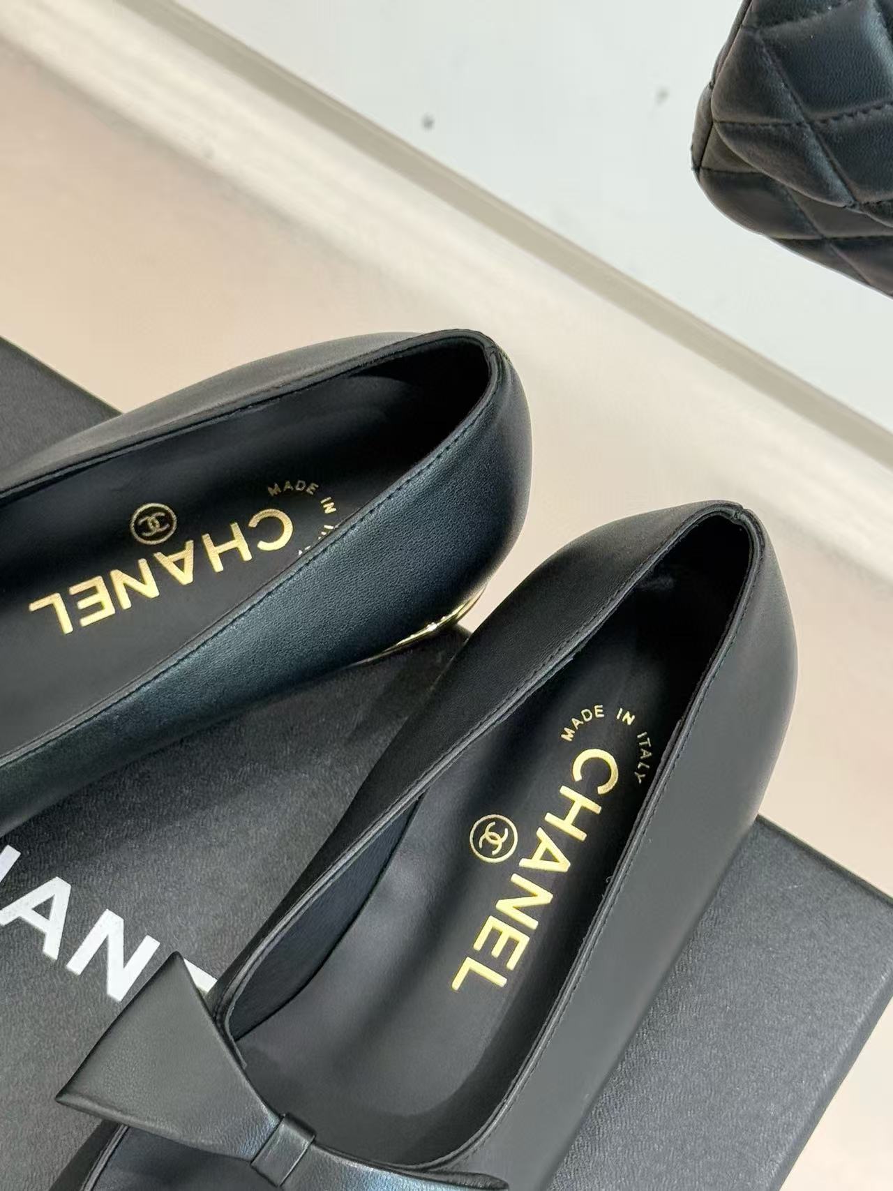 CHANE1 高品質カラーブロックフラットシューズ【50％割引+送料無料】