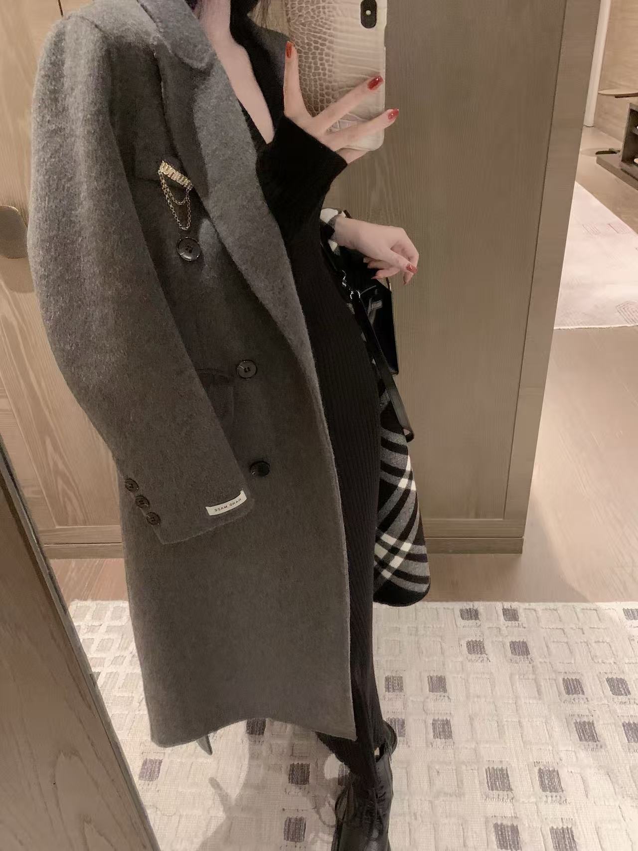 DI0R ブローチ カシミアコート【50％割引+送料無料】