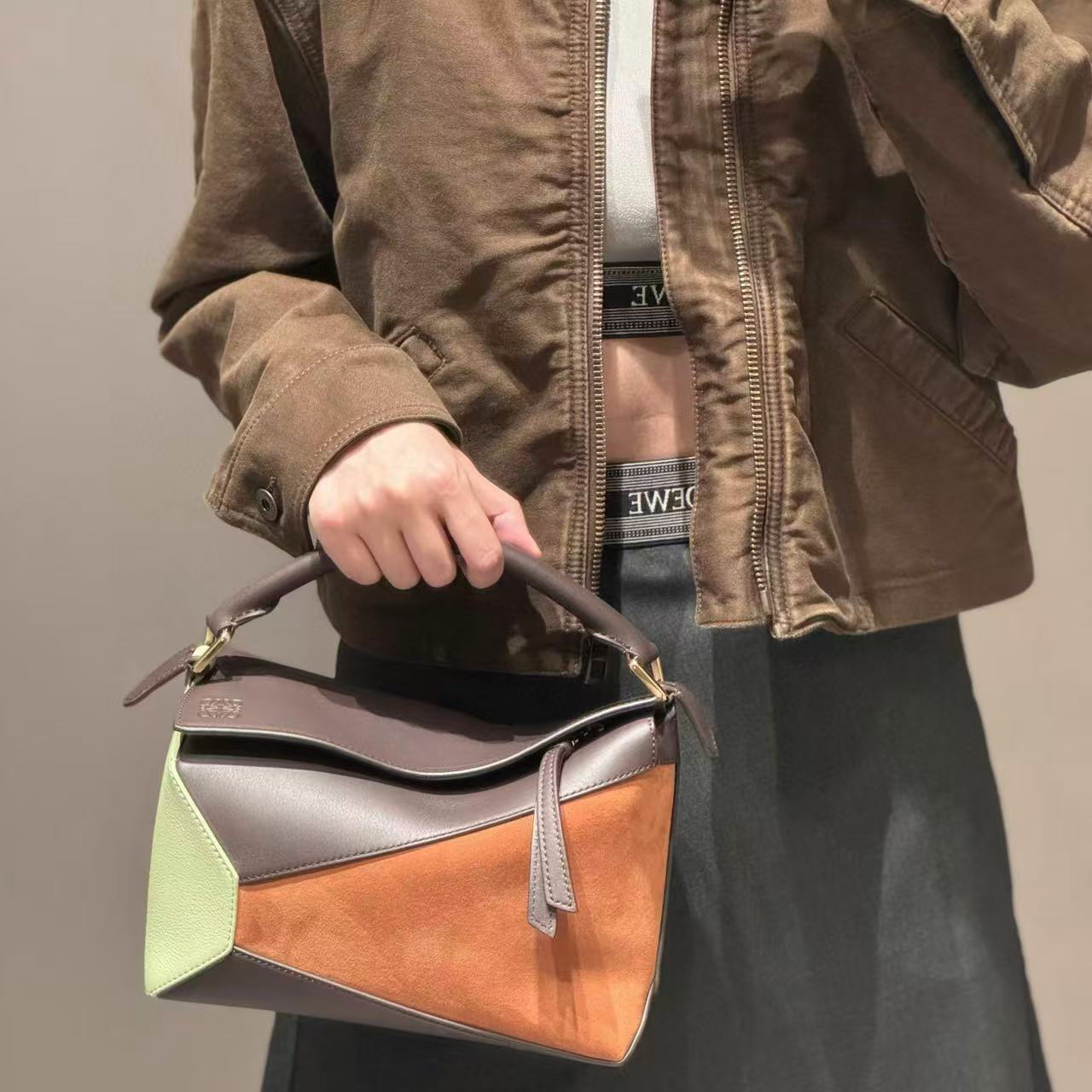 L0WEW ディアスキンハンドバッグ【50％割引+送料無料】