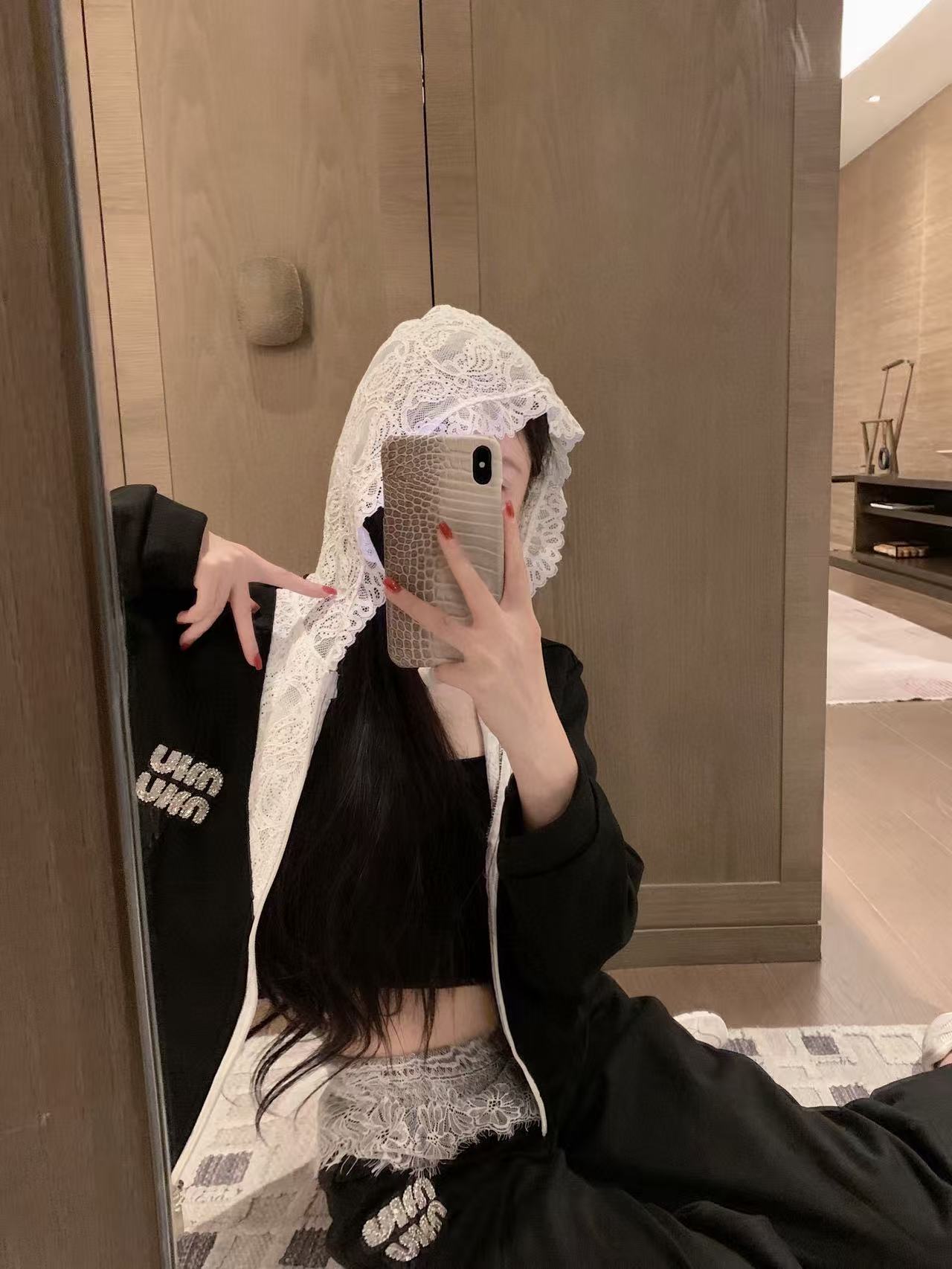 M1UM1U レーストップス+パンツ ツーピースセット【50％割引+送料無料】