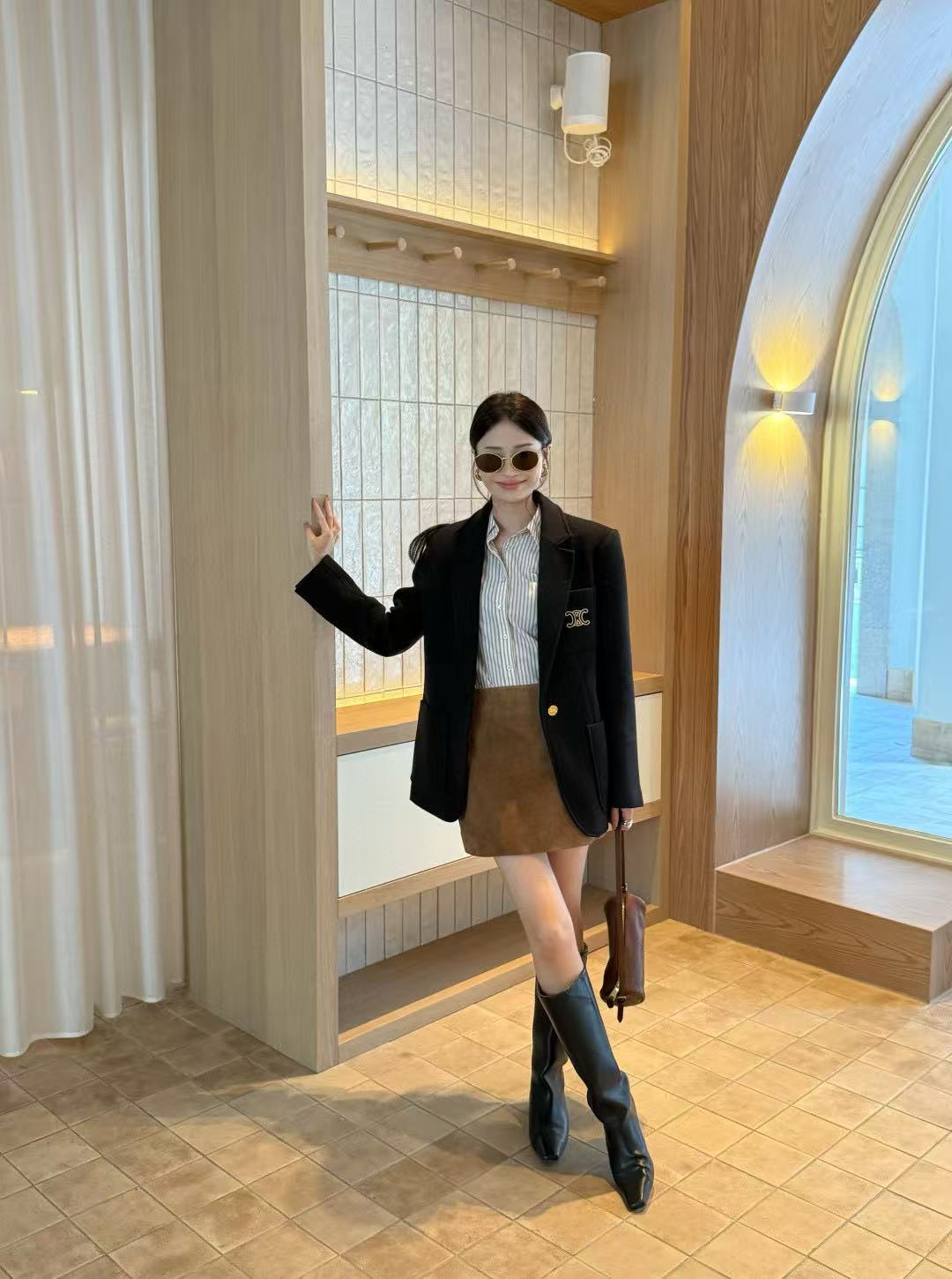 CEL1NE 凱旋門ブレザー【50％割引+送料無料】