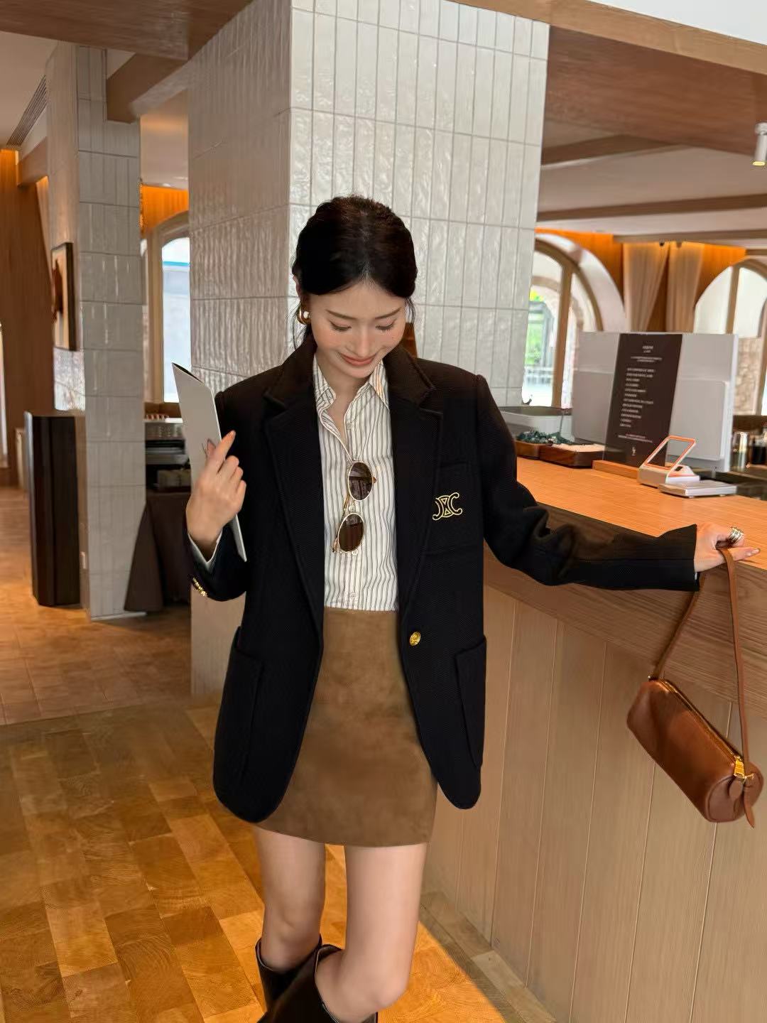 CEL1NE 凱旋門ブレザー【50％割引+送料無料】