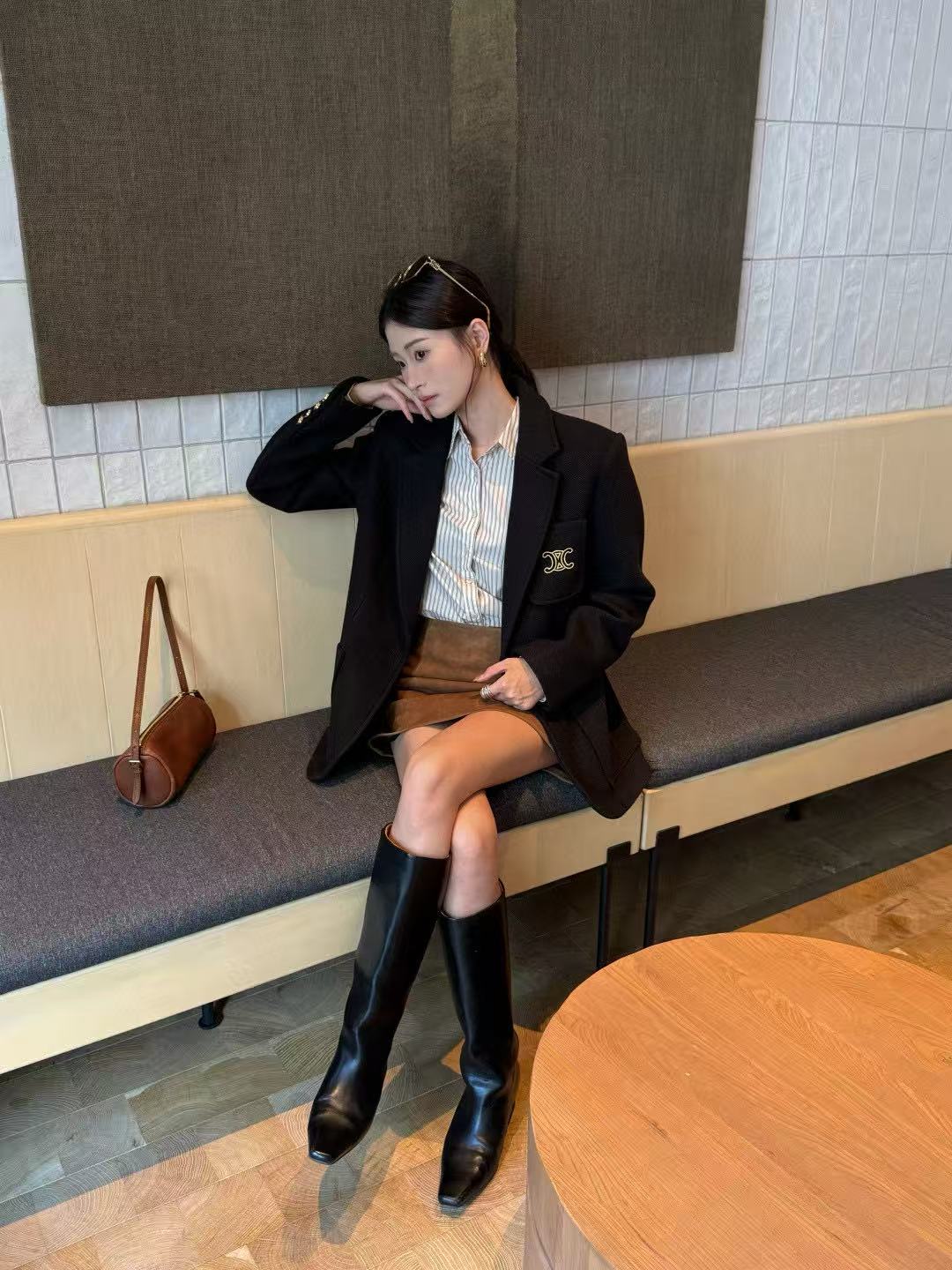 CEL1NE 凱旋門ブレザー【50％割引+送料無料】