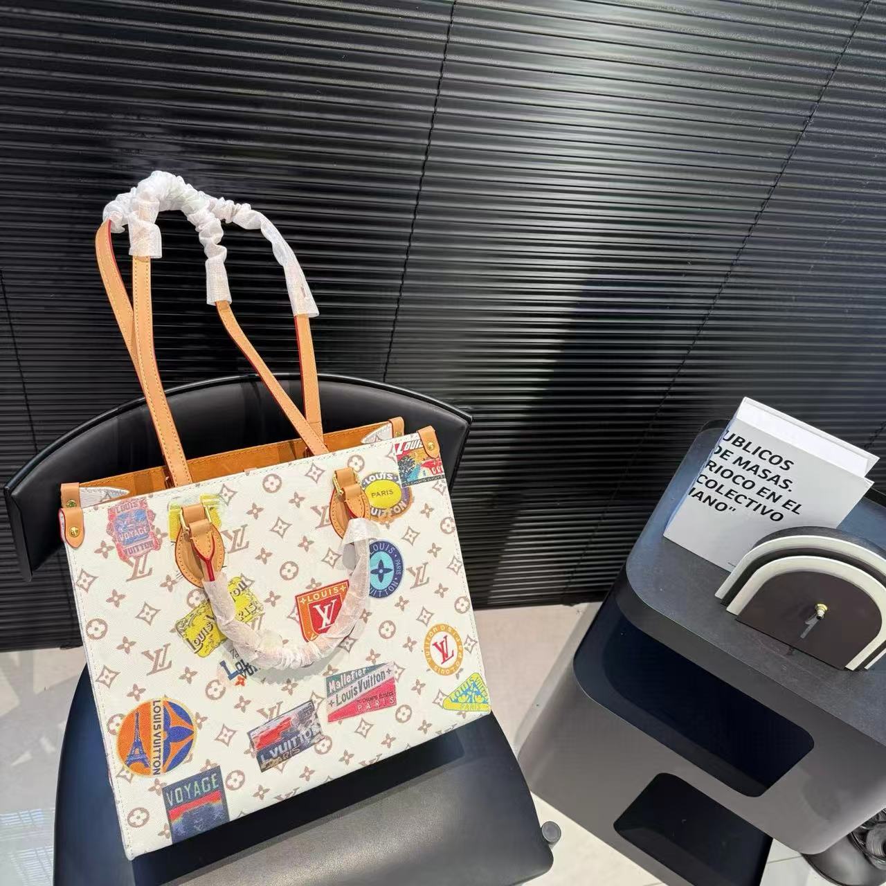 LVプリントトートバッグ【50％割引+送料無料】