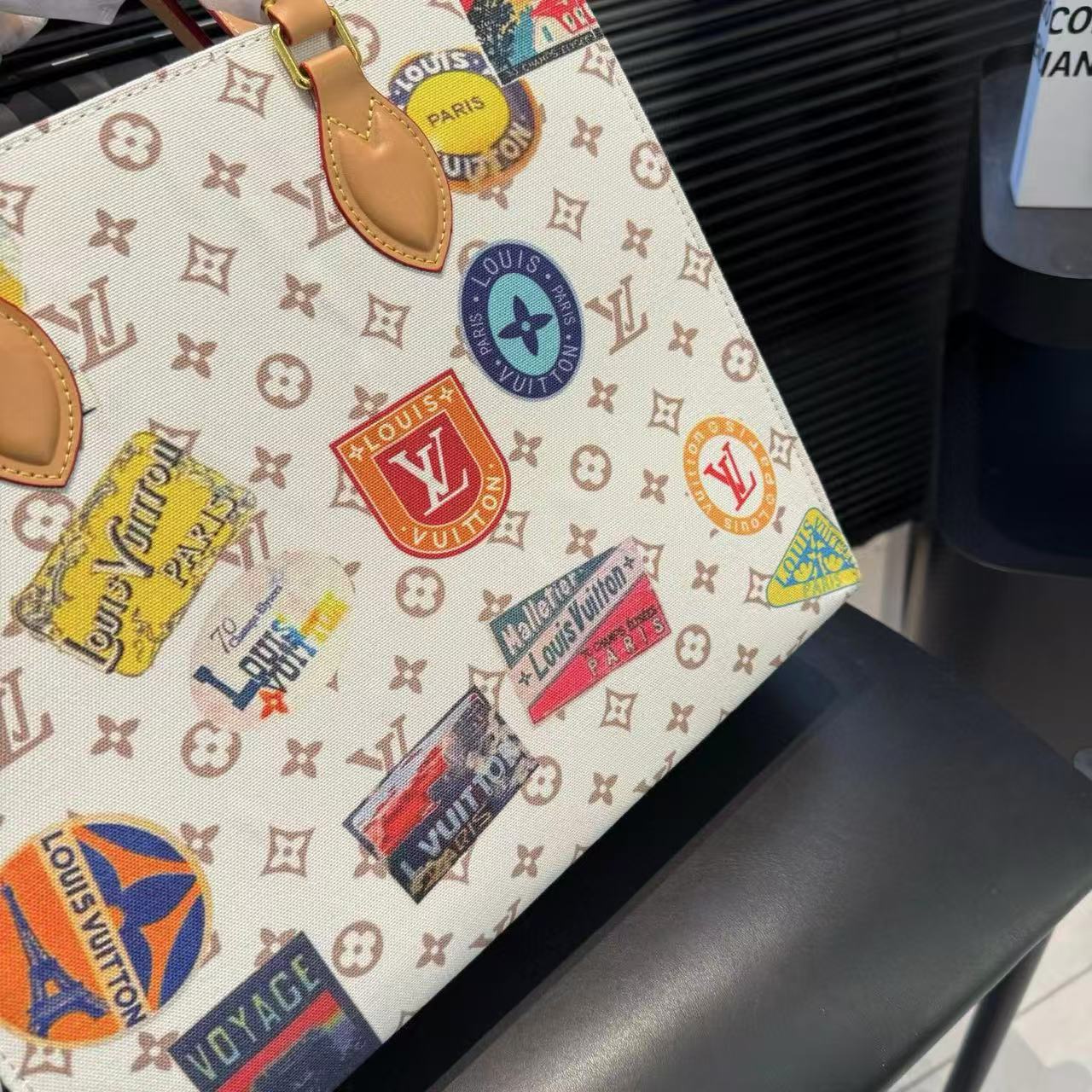 LVプリントトートバッグ【50％割引+送料無料】