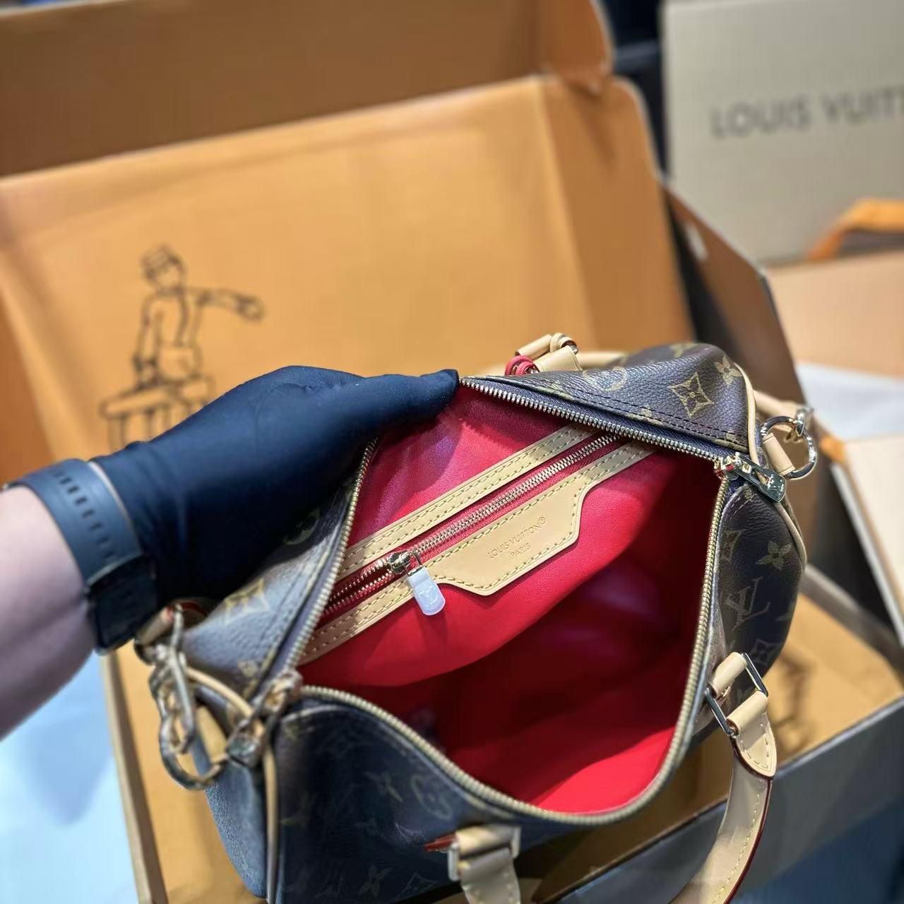 LV Speedy Softハンドバッグ【50％割引+送料無料】