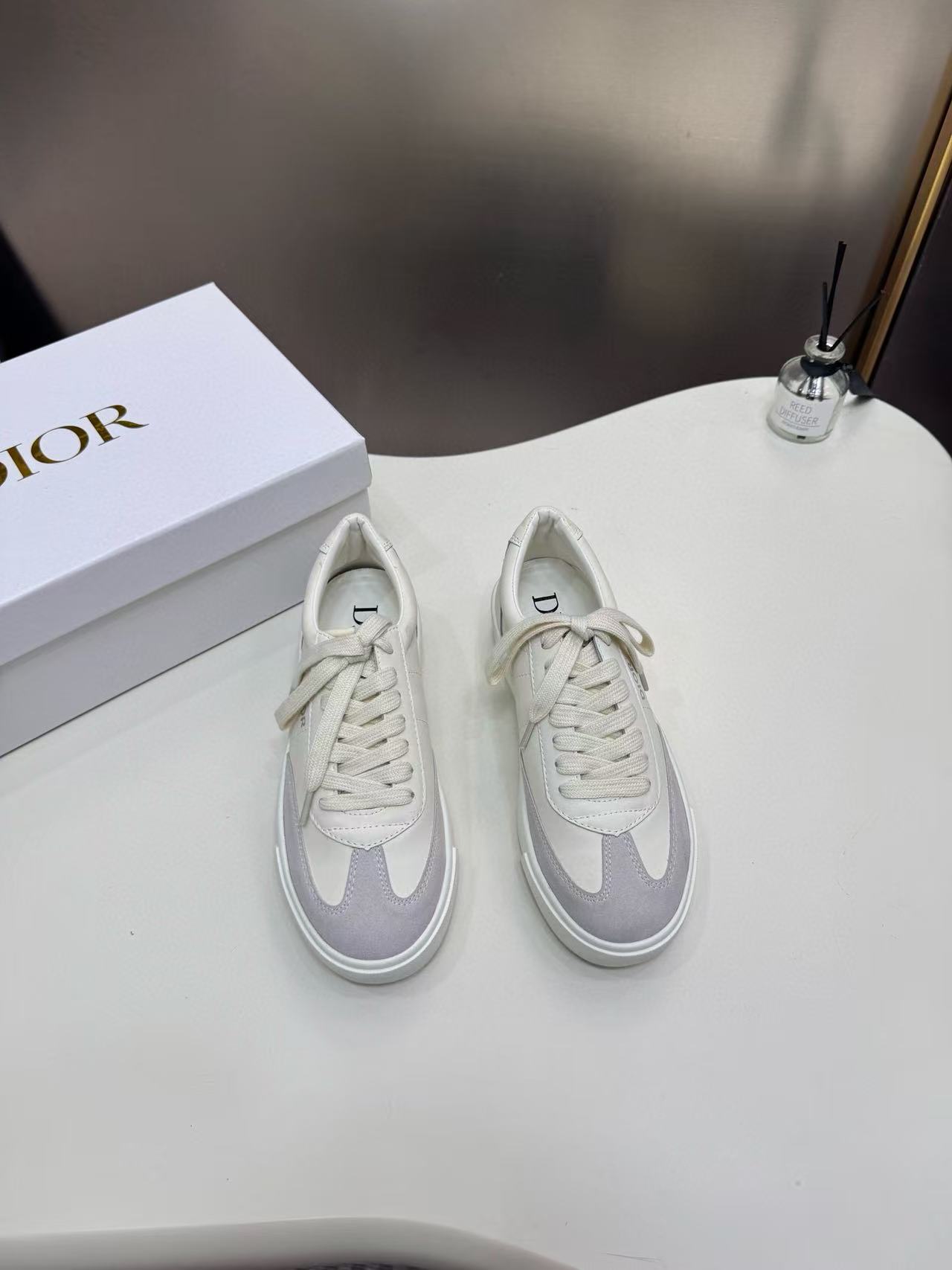 DI0R シンプルレースアップカジュアルシューズ【50％割引+送料無料】