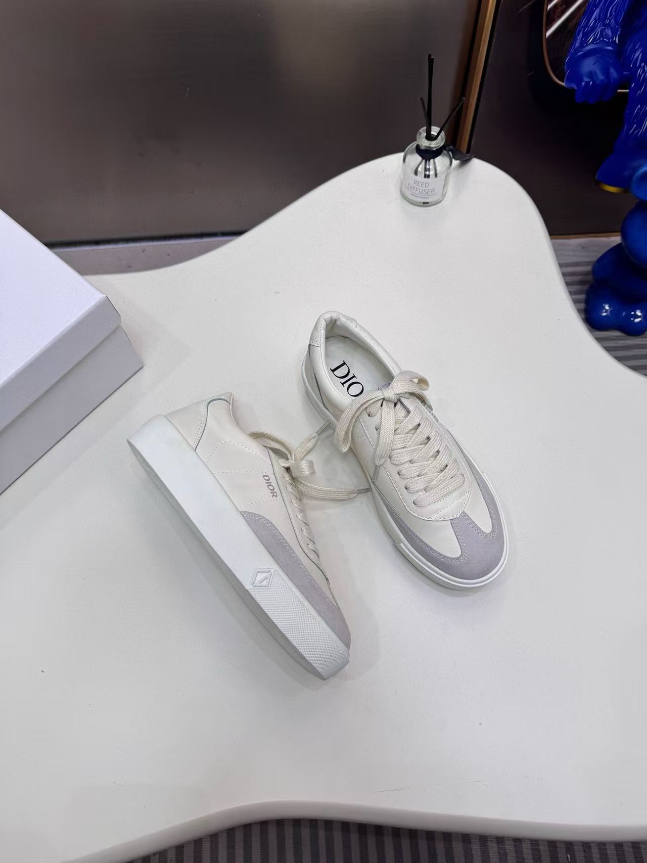 DI0R シンプルレースアップカジュアルシューズ【50％割引+送料無料】
