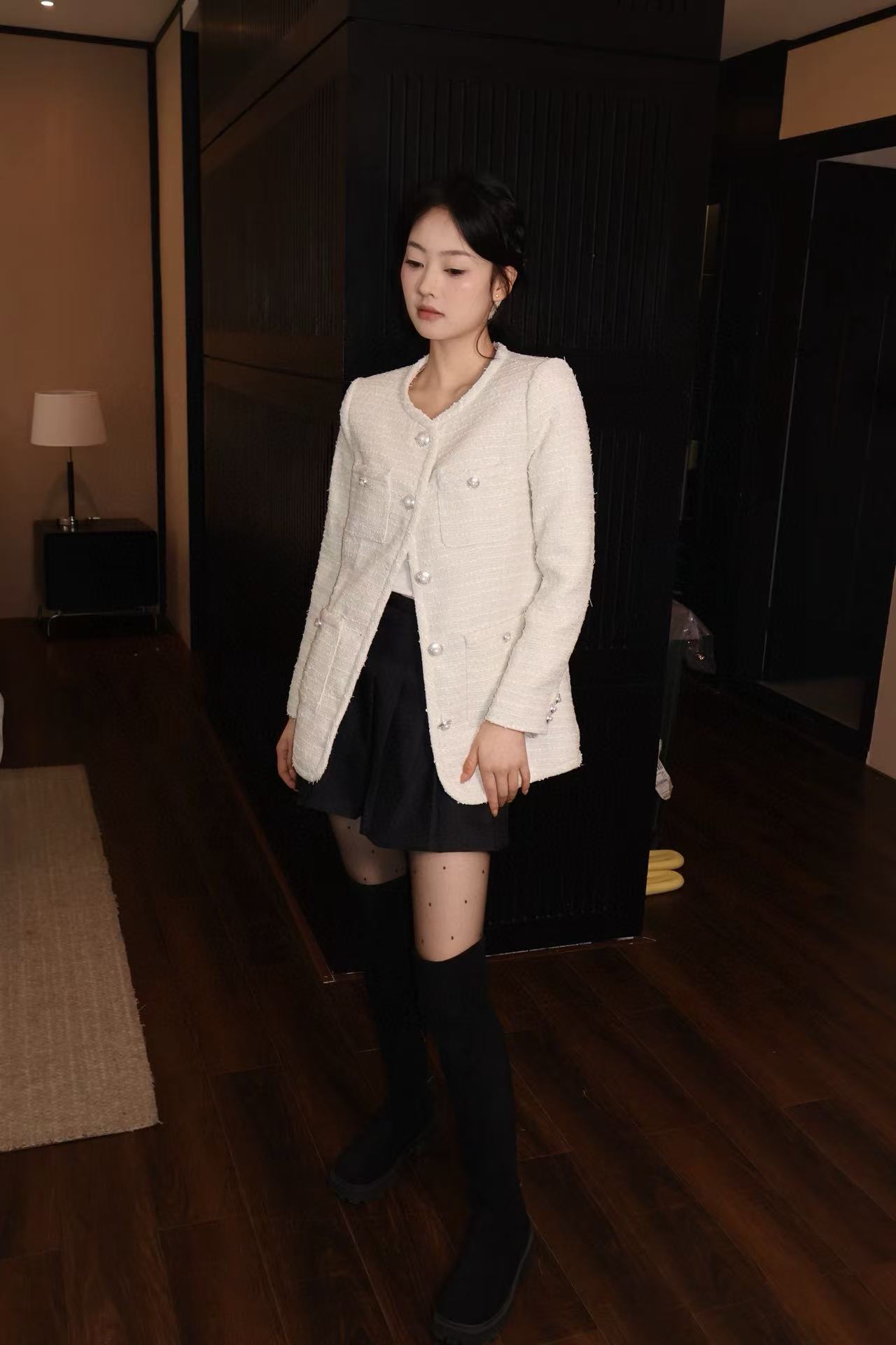 CHANE1 高品質ウールコート【50％割引+送料無料】