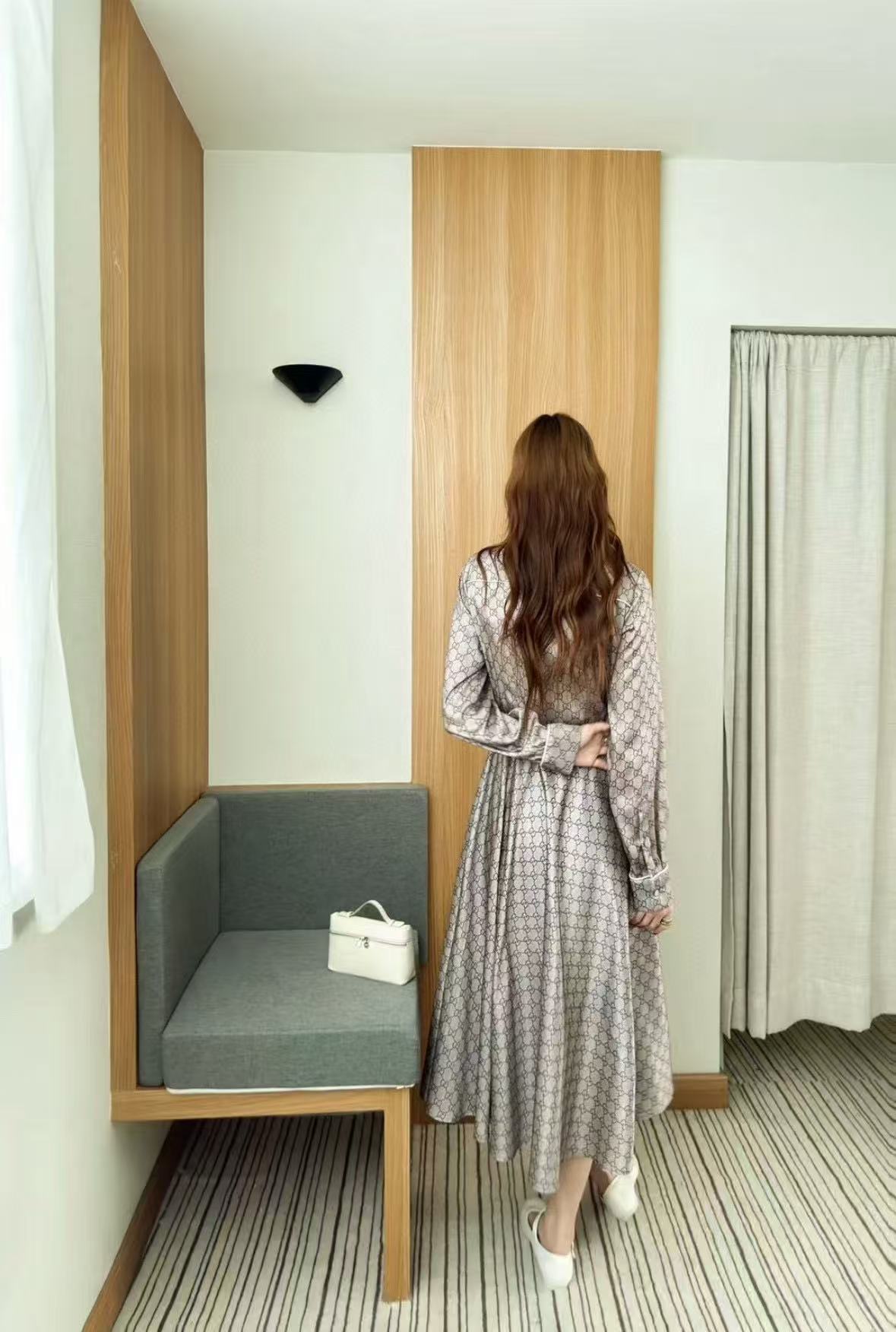 CHANE1 高品質GGジャカードドレス【50％割引+送料無料】