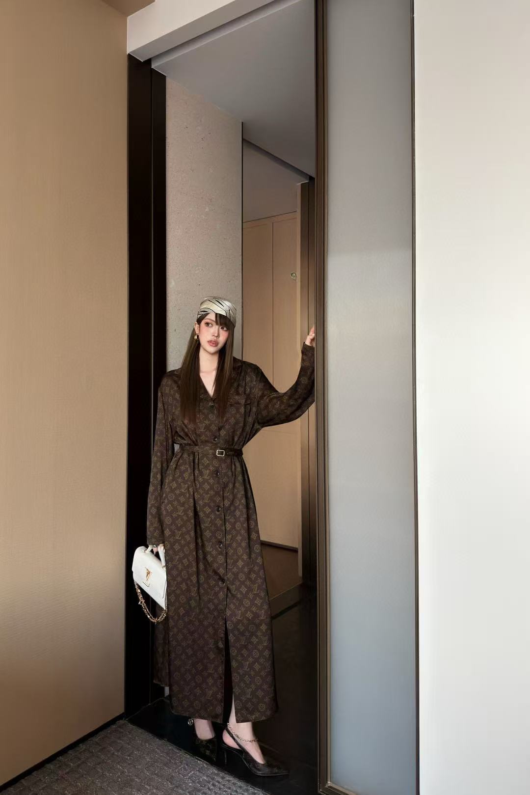 LVプリントファッションドレス【50％割引+送料無料】