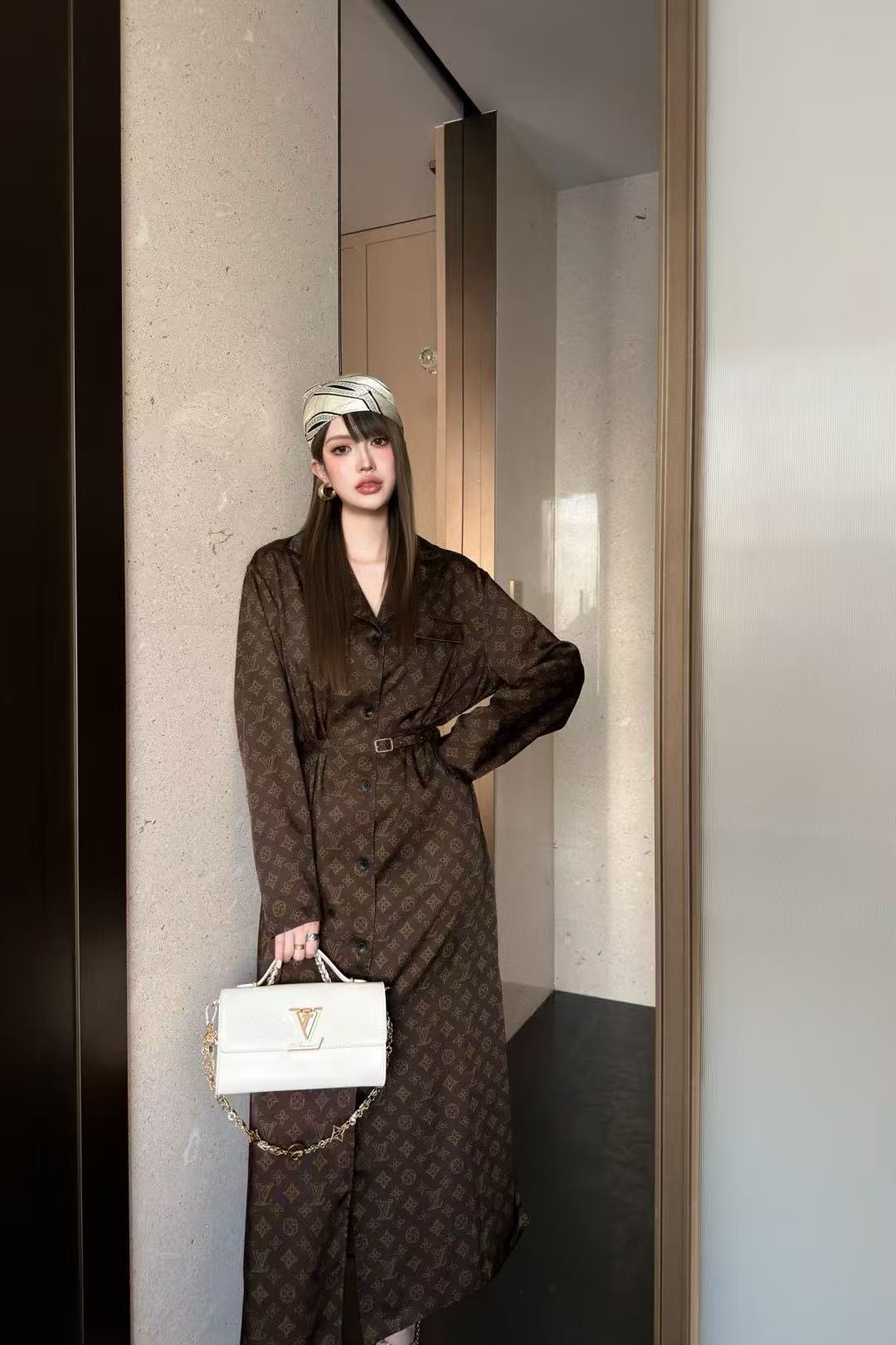 LVプリントファッションドレス【50％割引+送料無料】