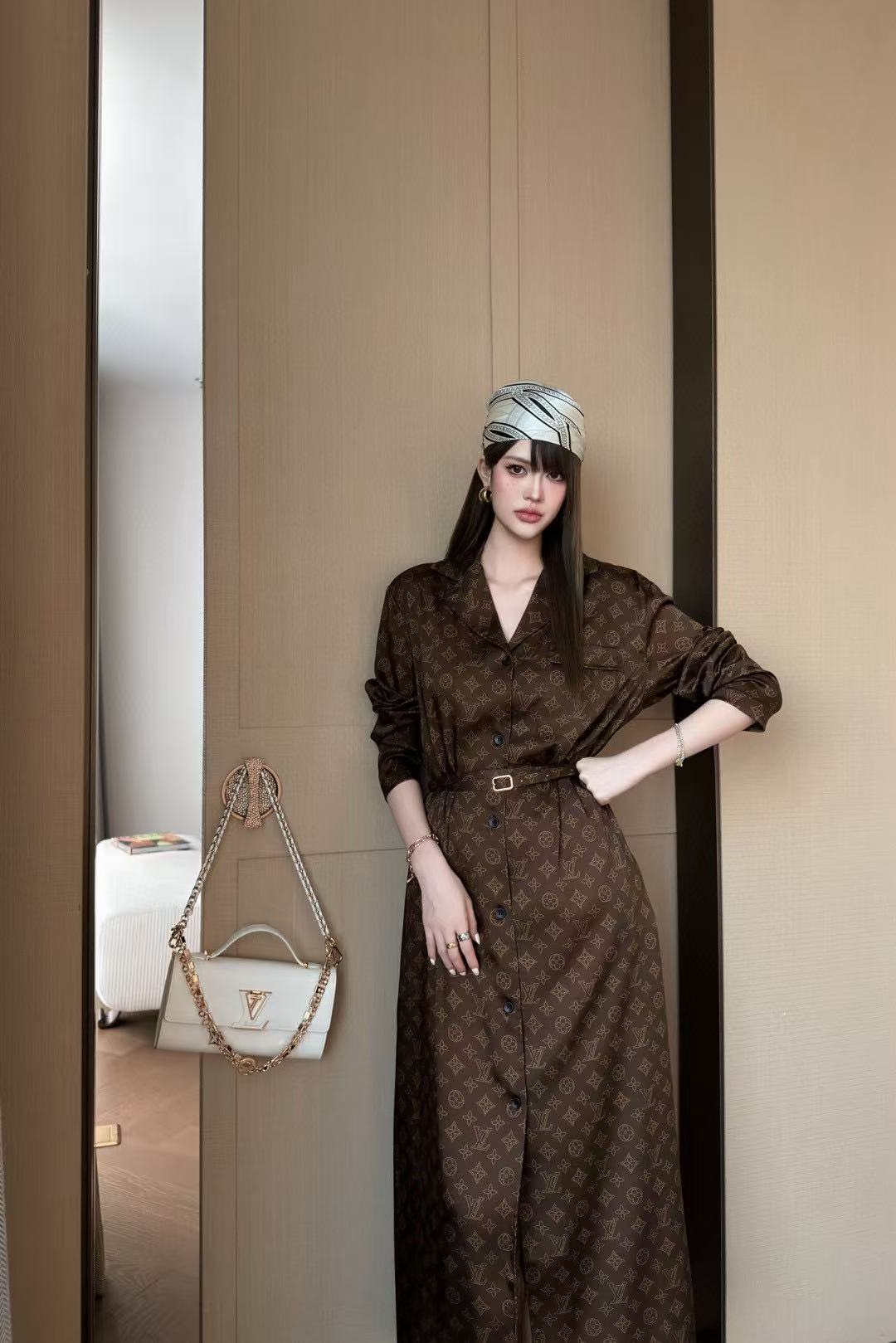 LVプリントファッションドレス【50％割引+送料無料】