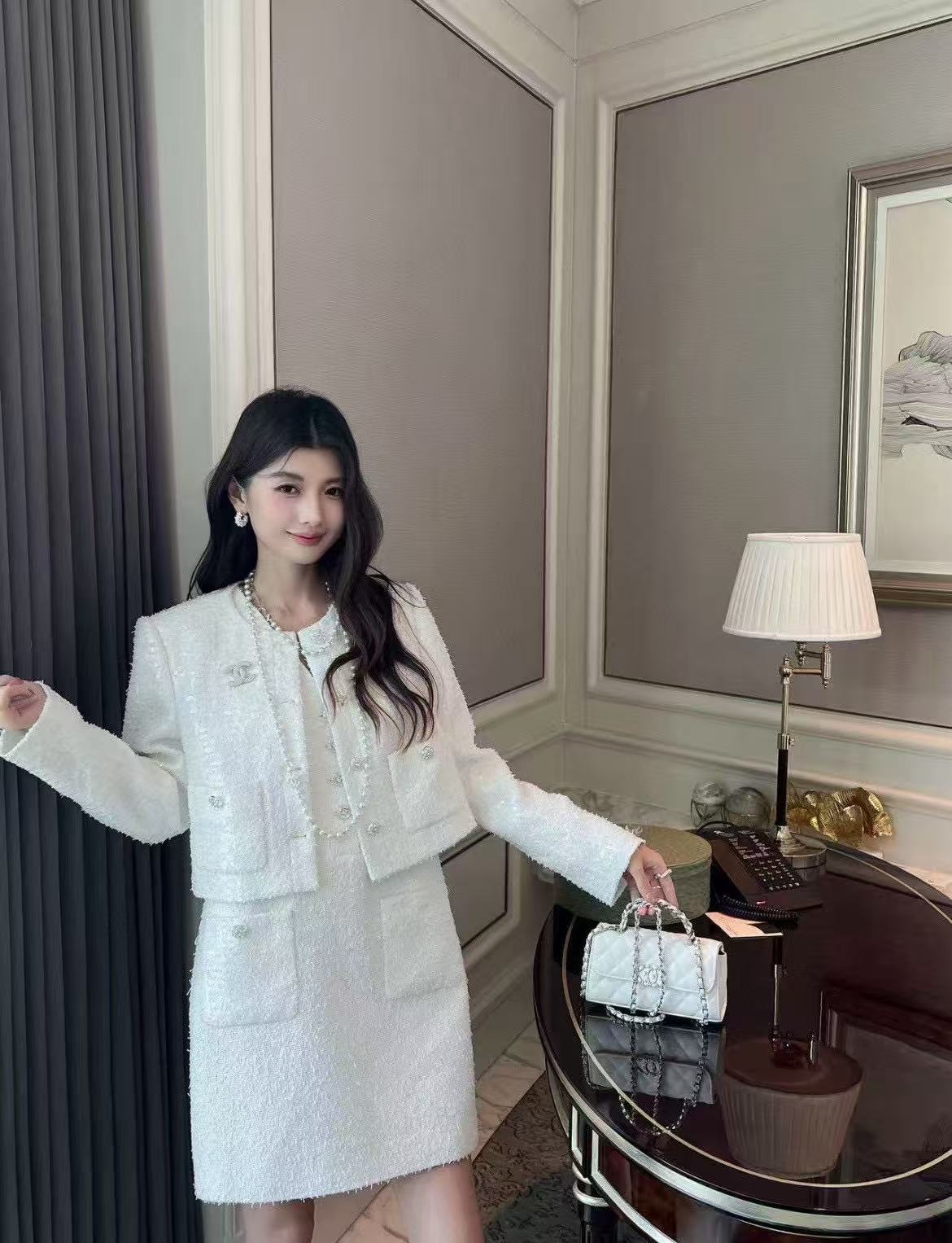 CHANE1 高品質コート+ベストドレス【50％割引+送料無料】