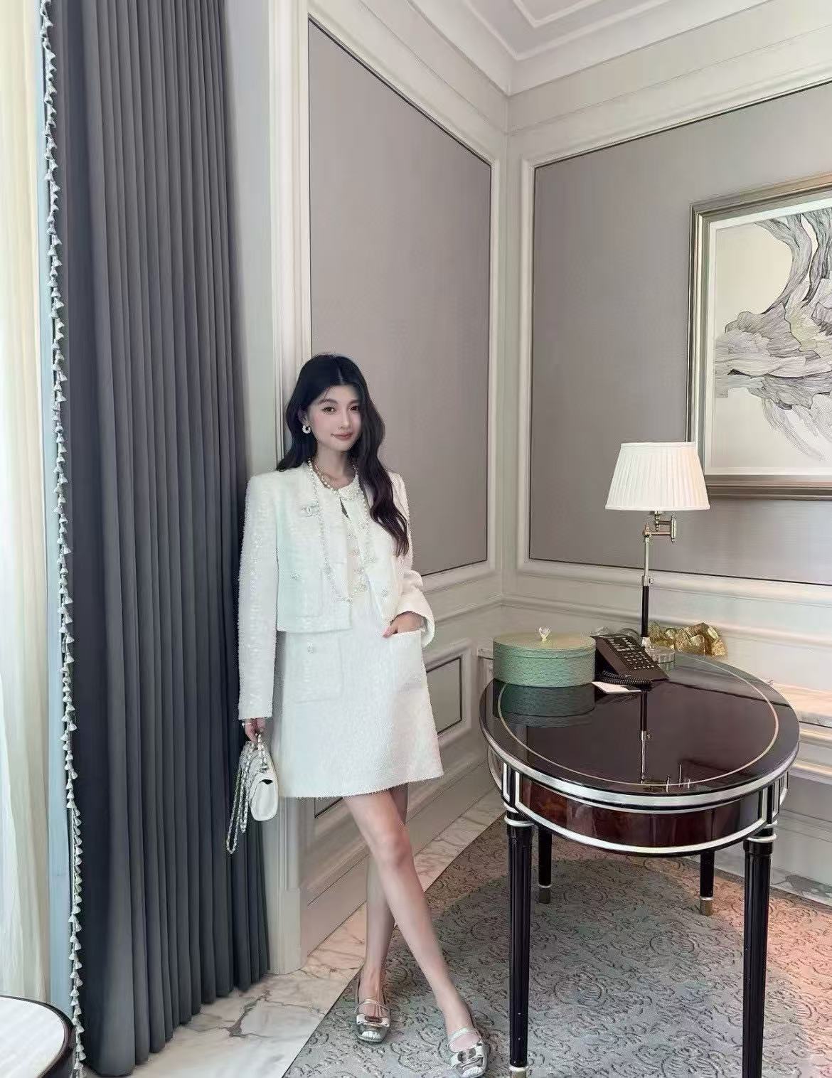 CHANE1 高品質コート+ベストドレス【50％割引+送料無料】