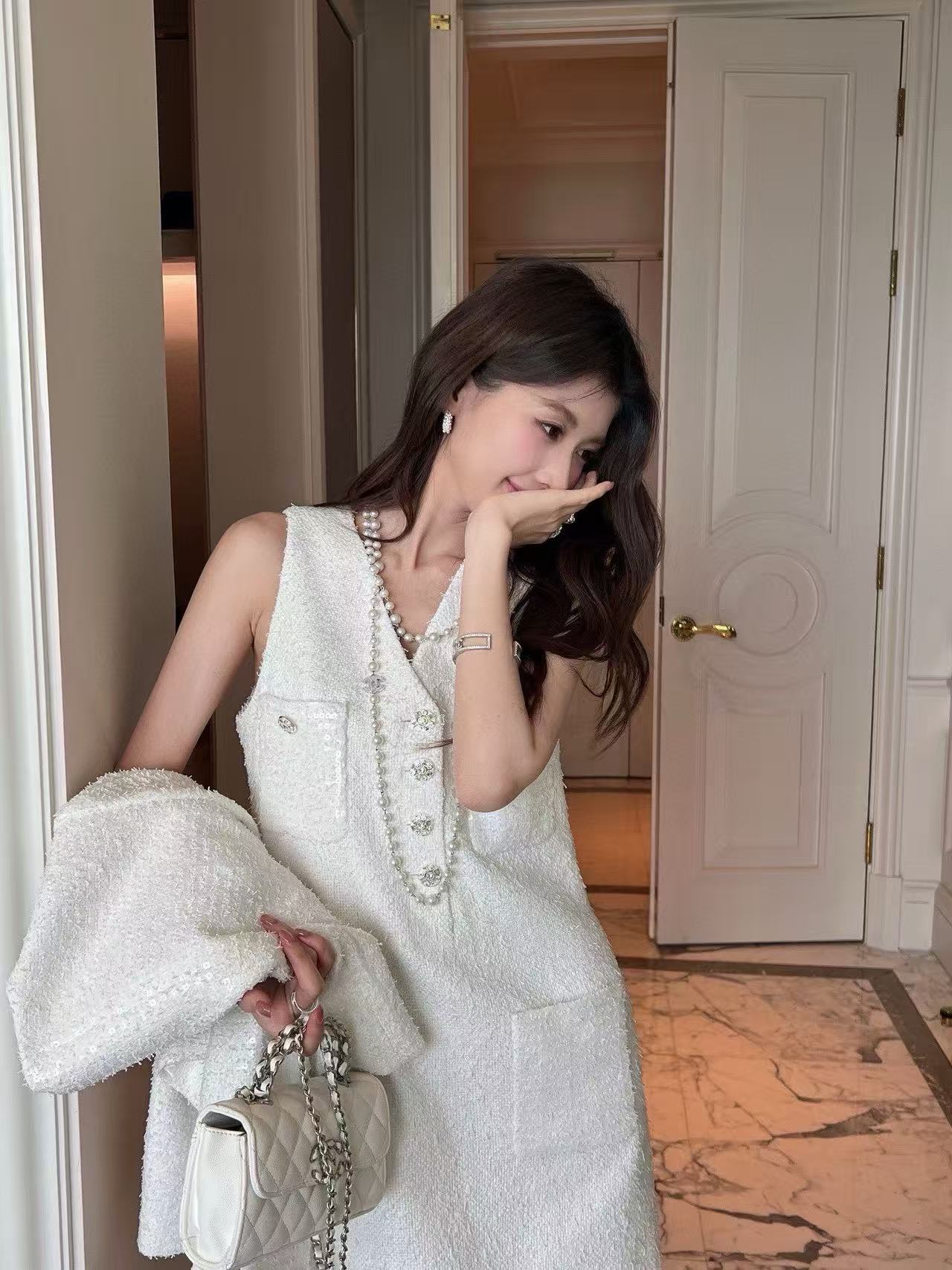 CHANE1 高品質コート+ベストドレス【50％割引+送料無料】