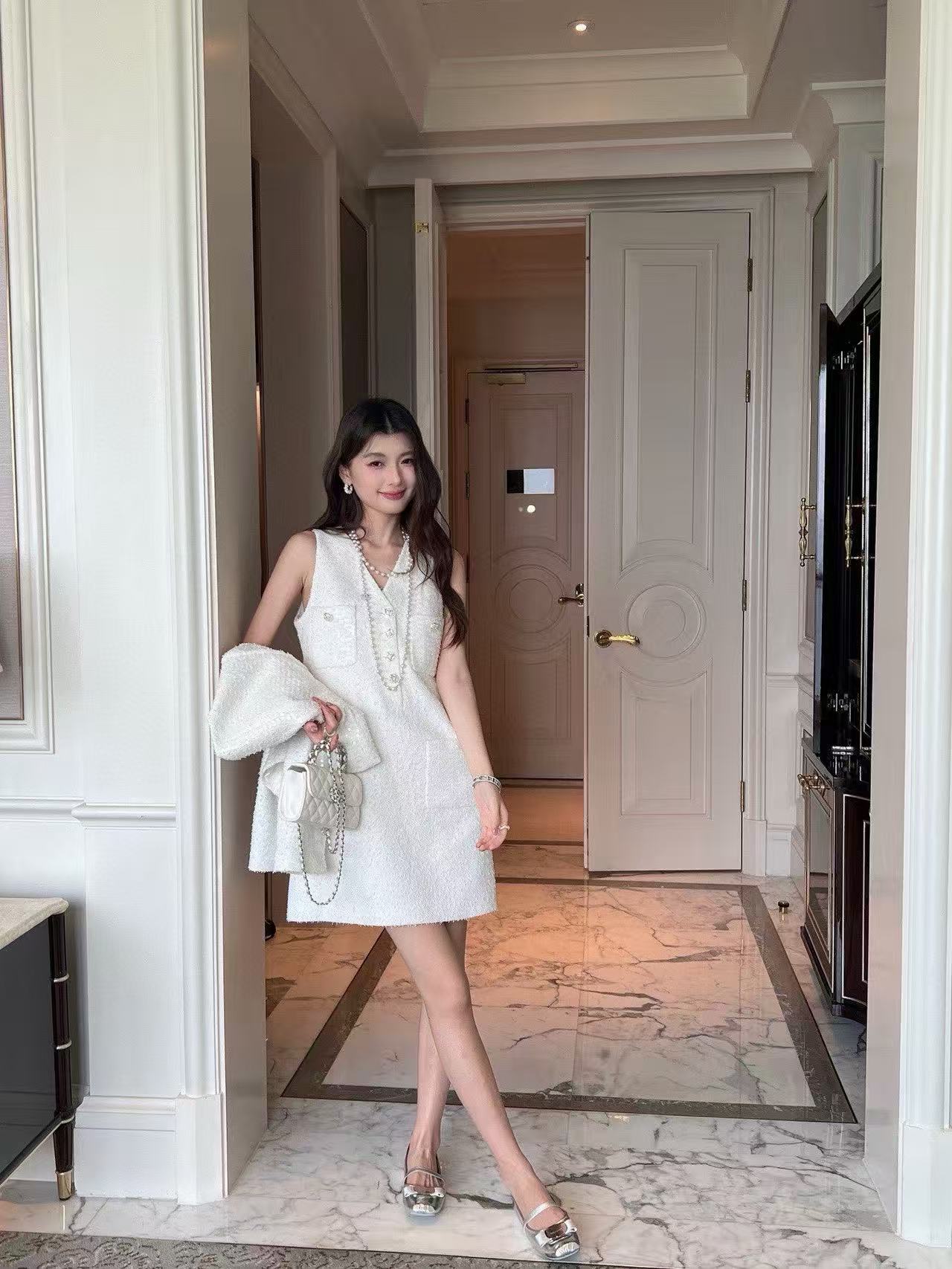 CHANE1 高品質コート+ベストドレス【50％割引+送料無料】