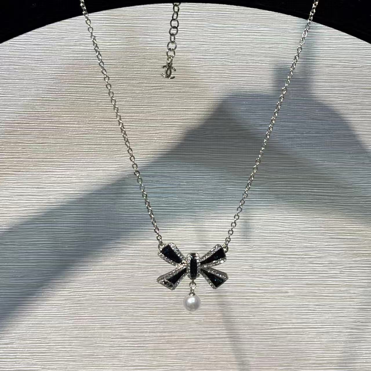 CHANE1 ボウパールネックレス【50％割引+送料無料】