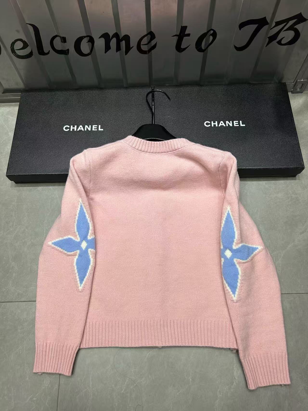 LV四つ葉のクローバーウールカーディガン【50％割引+送料無料】