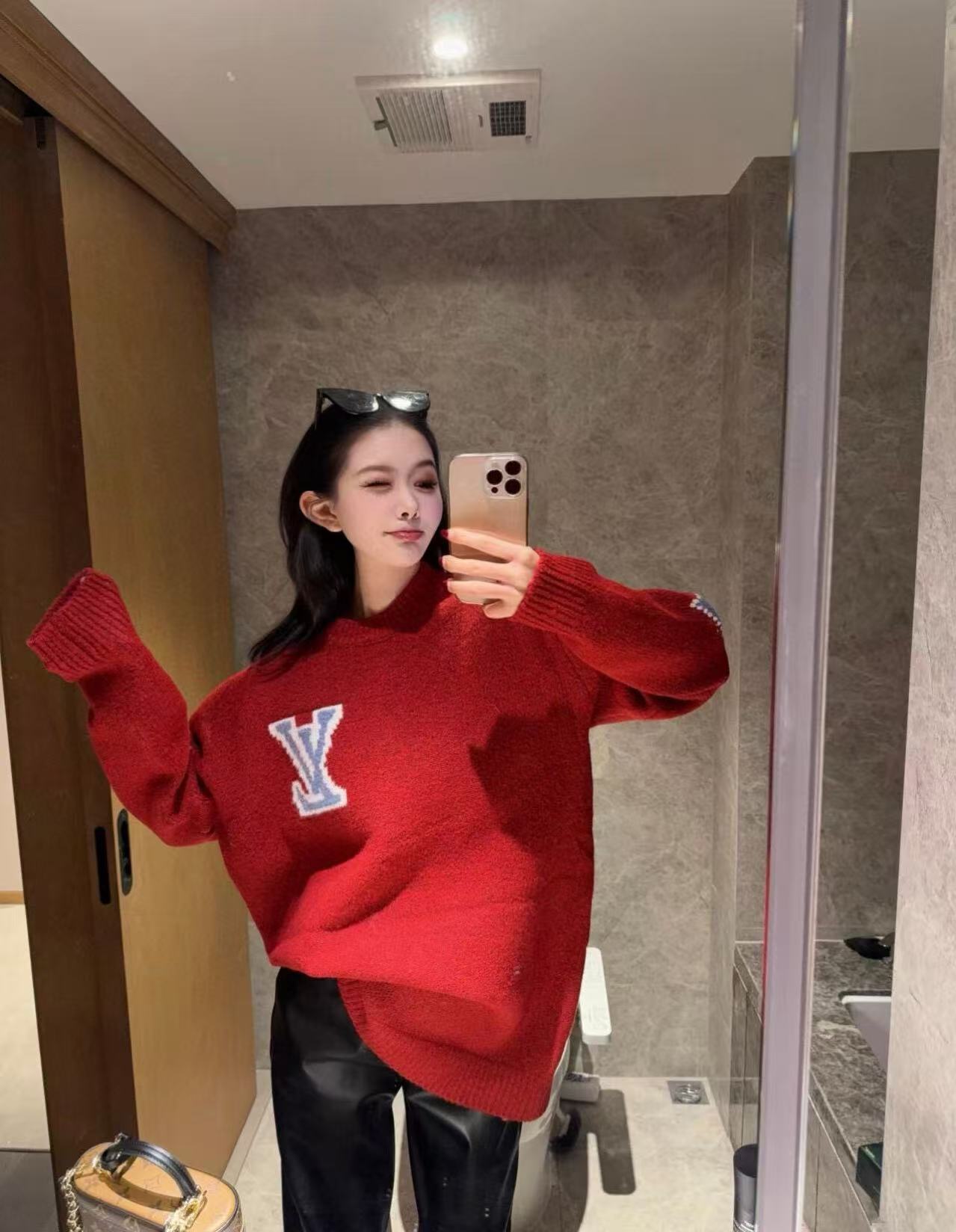 LV四つ葉のクローバールーズセーター【50％割引+送料無料】