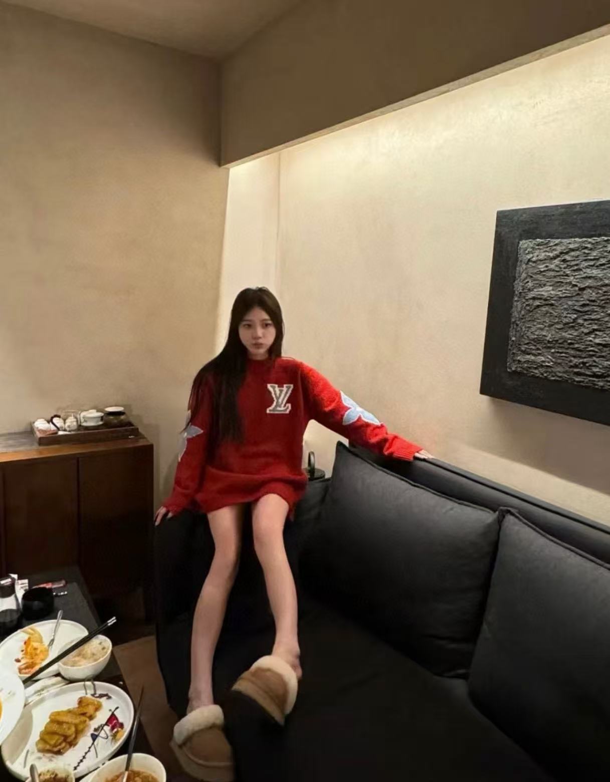 LV四つ葉のクローバールーズセーター【50％割引+送料無料】