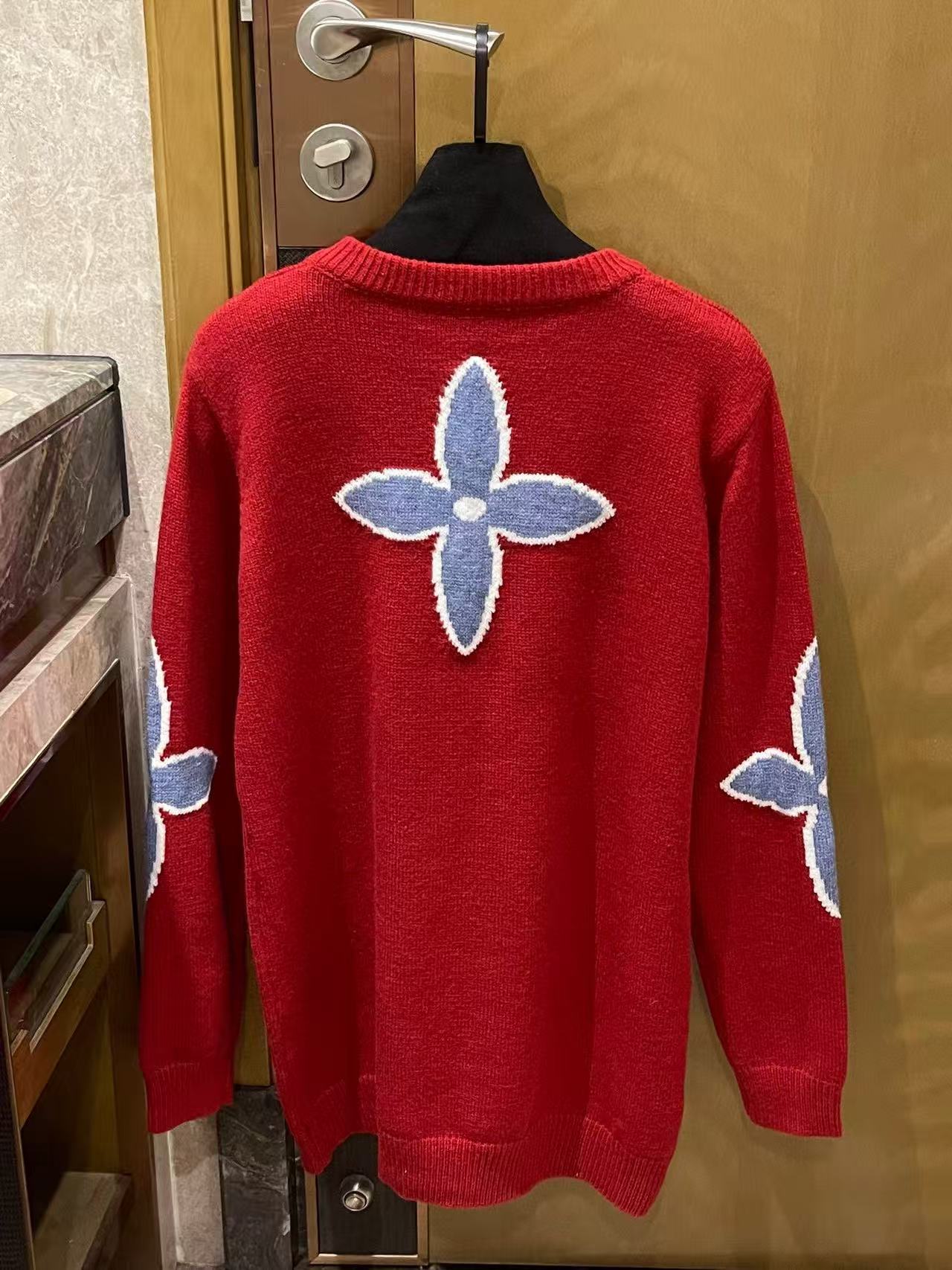 LV四つ葉のクローバールーズセーター【50％割引+送料無料】