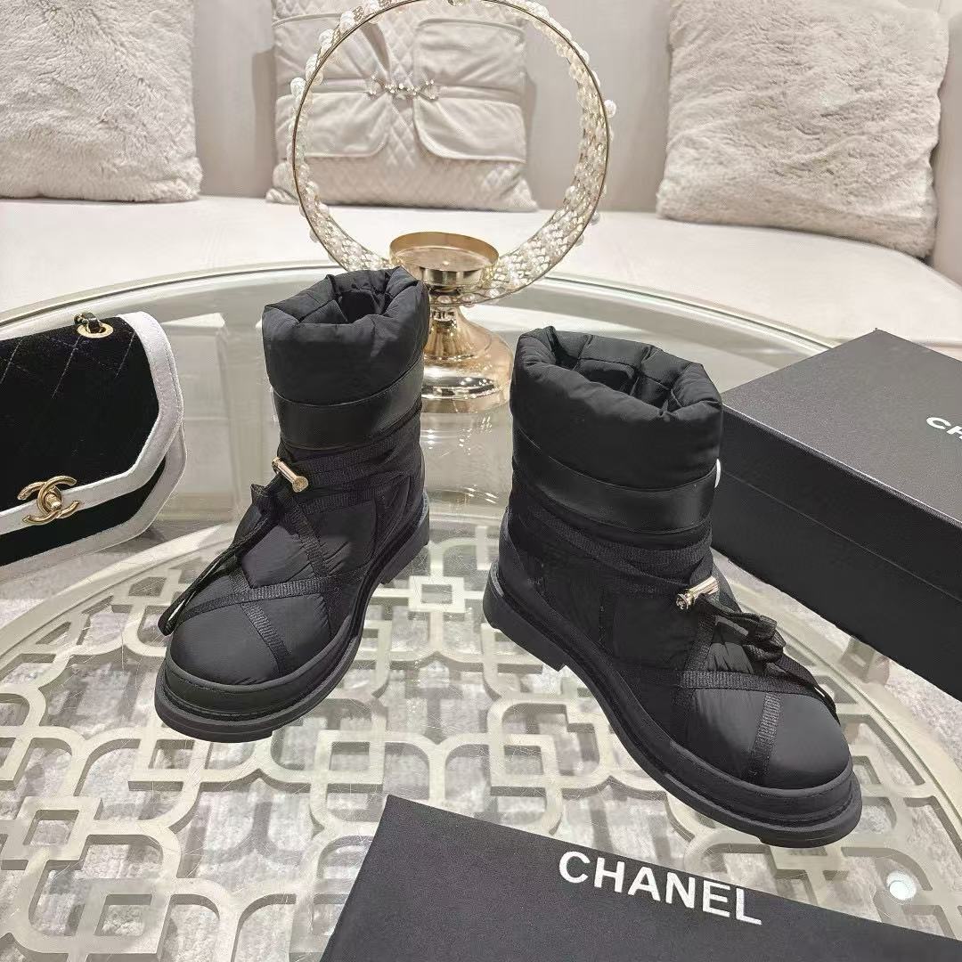 CHANE1 高品質チェック柄スノーブーツ【50％割引+送料無料】
