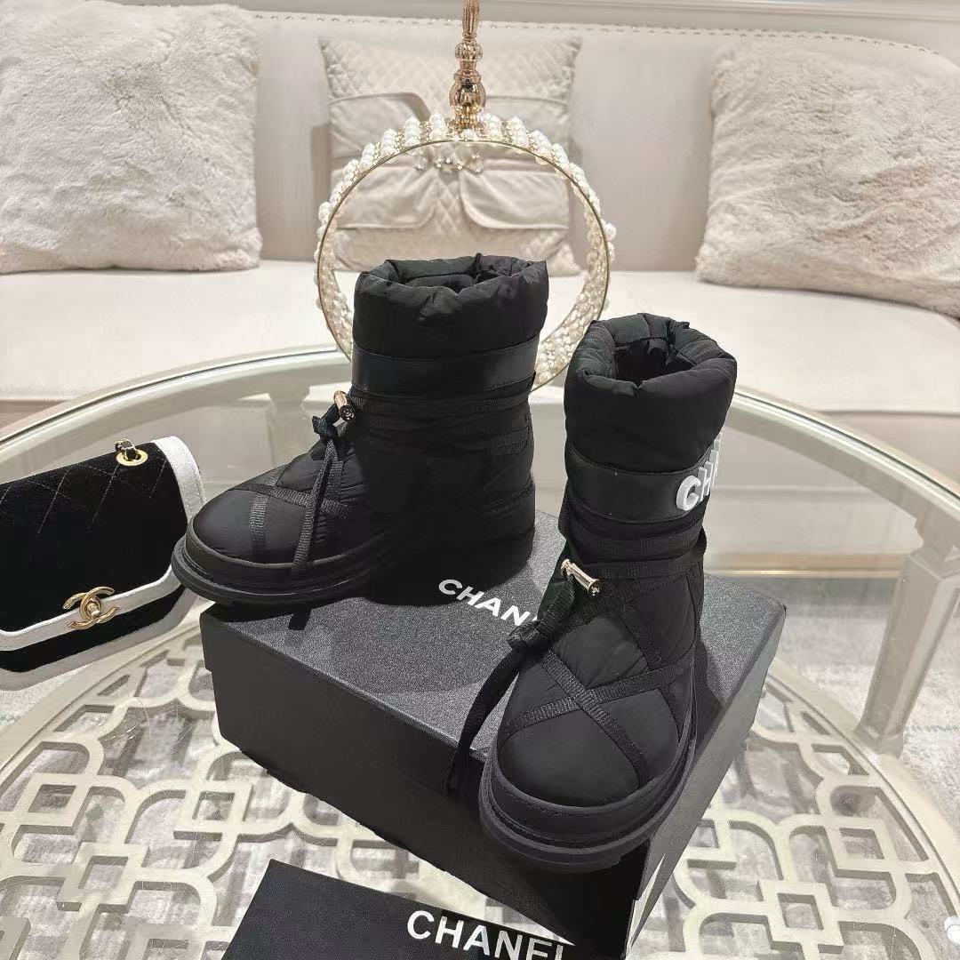 CHANE1 高品質チェック柄スノーブーツ【50％割引+送料無料】