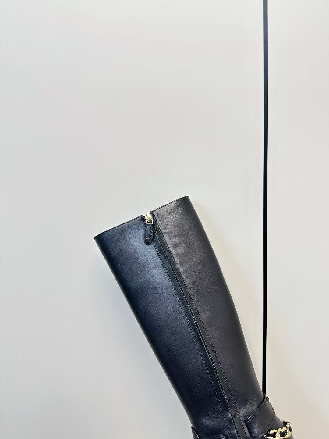 CHANE1 高品質ダブルCチェーンハイブーツ【50％割引+送料無料】